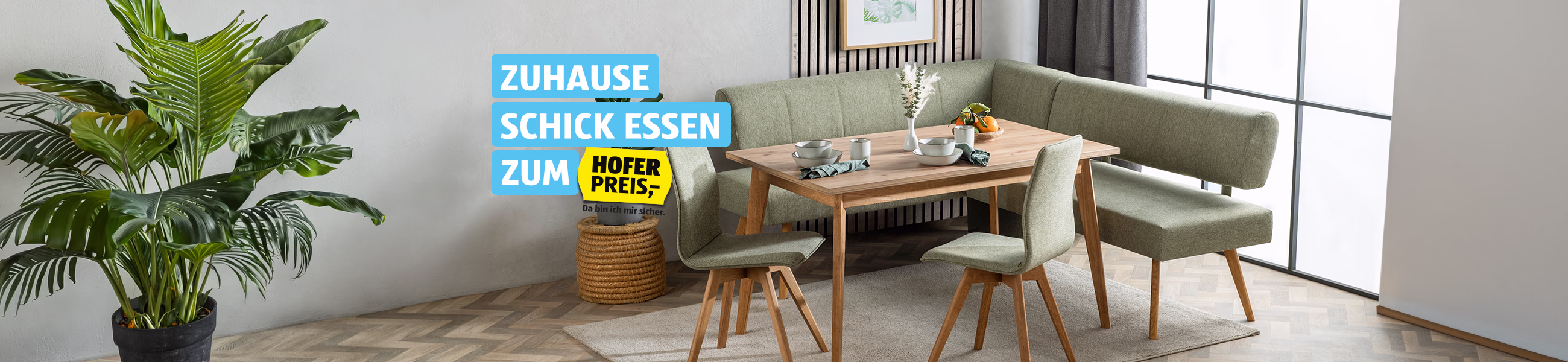 Zuhause schick Essen zum HOFER Preis - Esszimmerm&ouml;bel