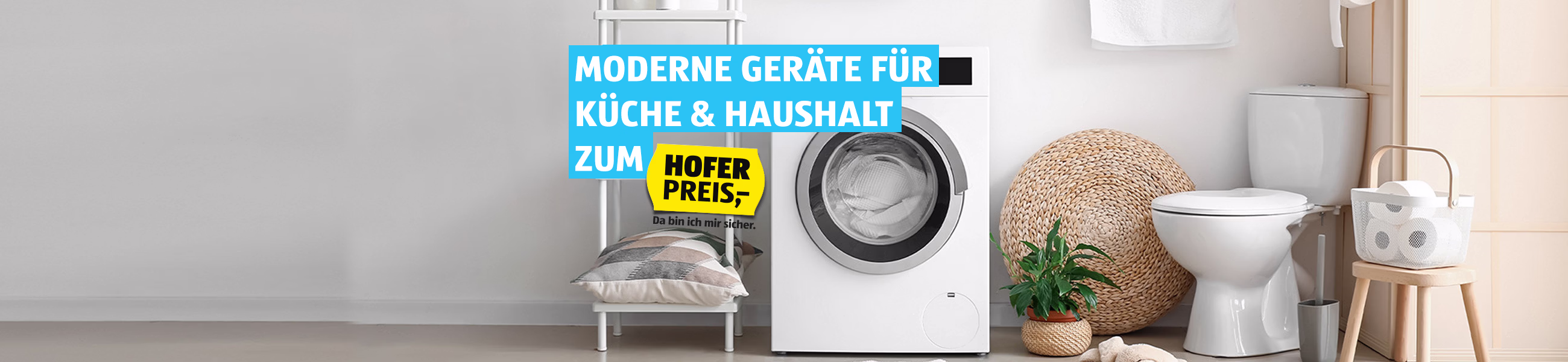 Moderne Ger&auml;te f&uuml;r K&uuml;che & Haushalt zum HOFER Preis