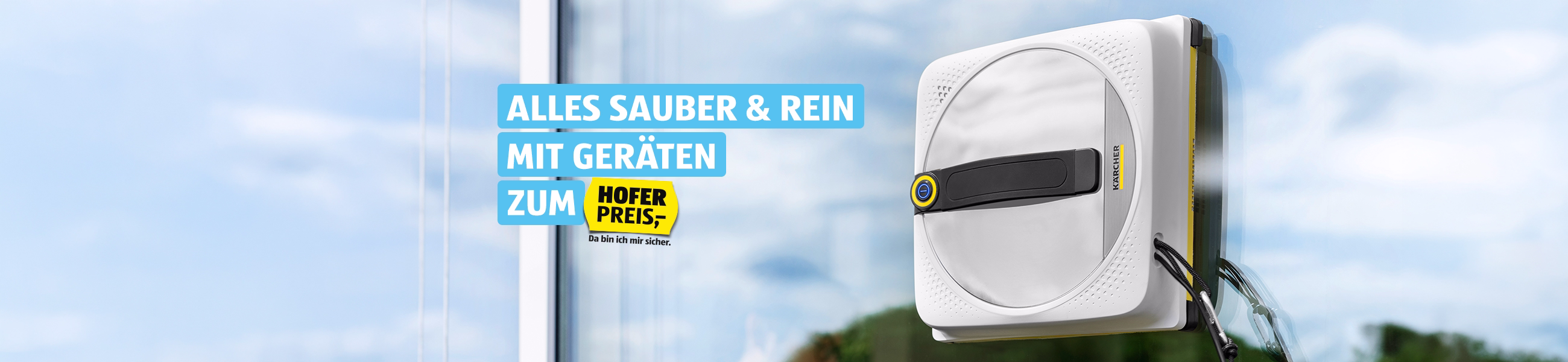 Alles f&uuml;r die Haushaltsreinigung zum HOFER Preis