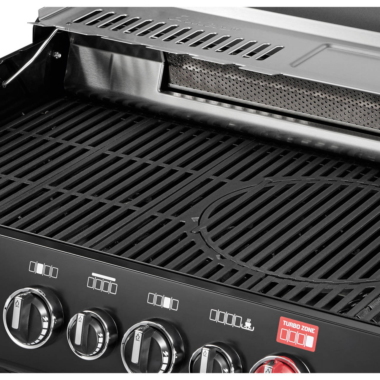 Gasgrill Boston Black Pro 4 SIKR Turbo inkl. Wetterschutzh&uuml;lle image number 5
