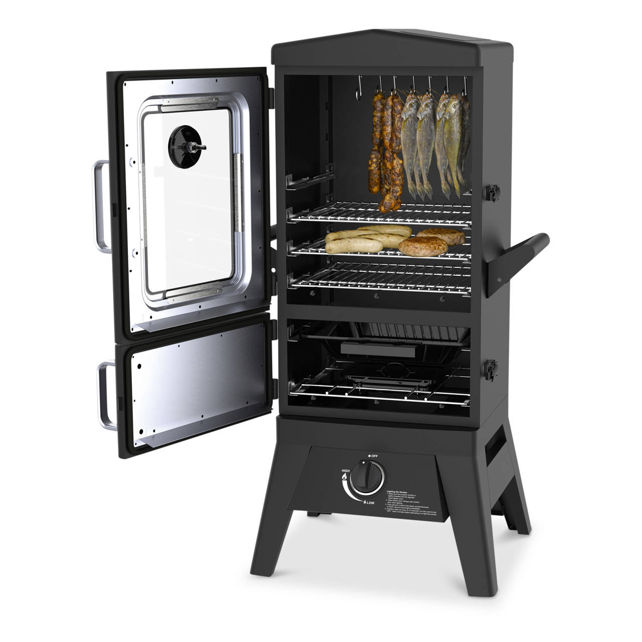 Gasgrill/Smoker Portland W2 image number 4
