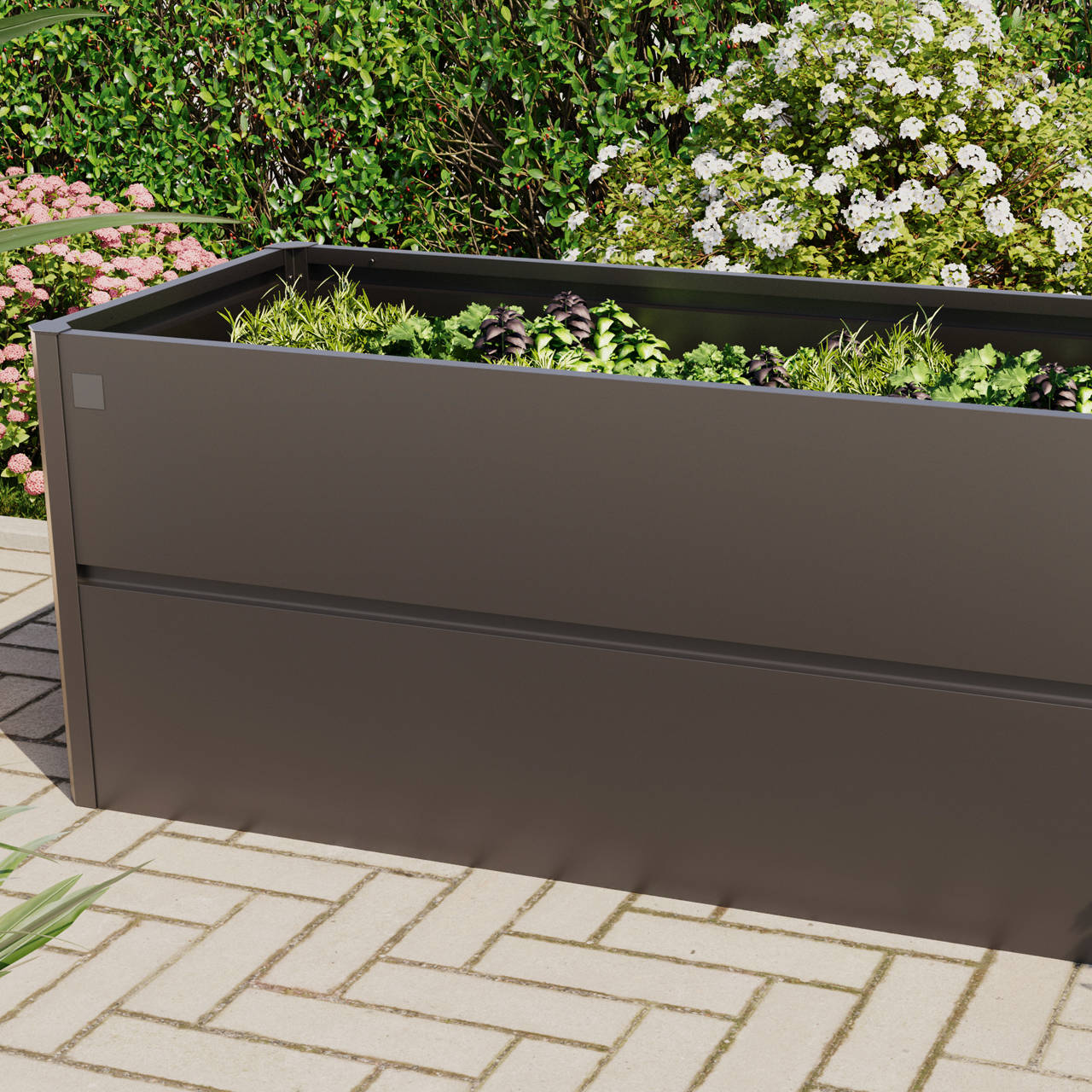 Design Hochbeet aus Stahl image number 1