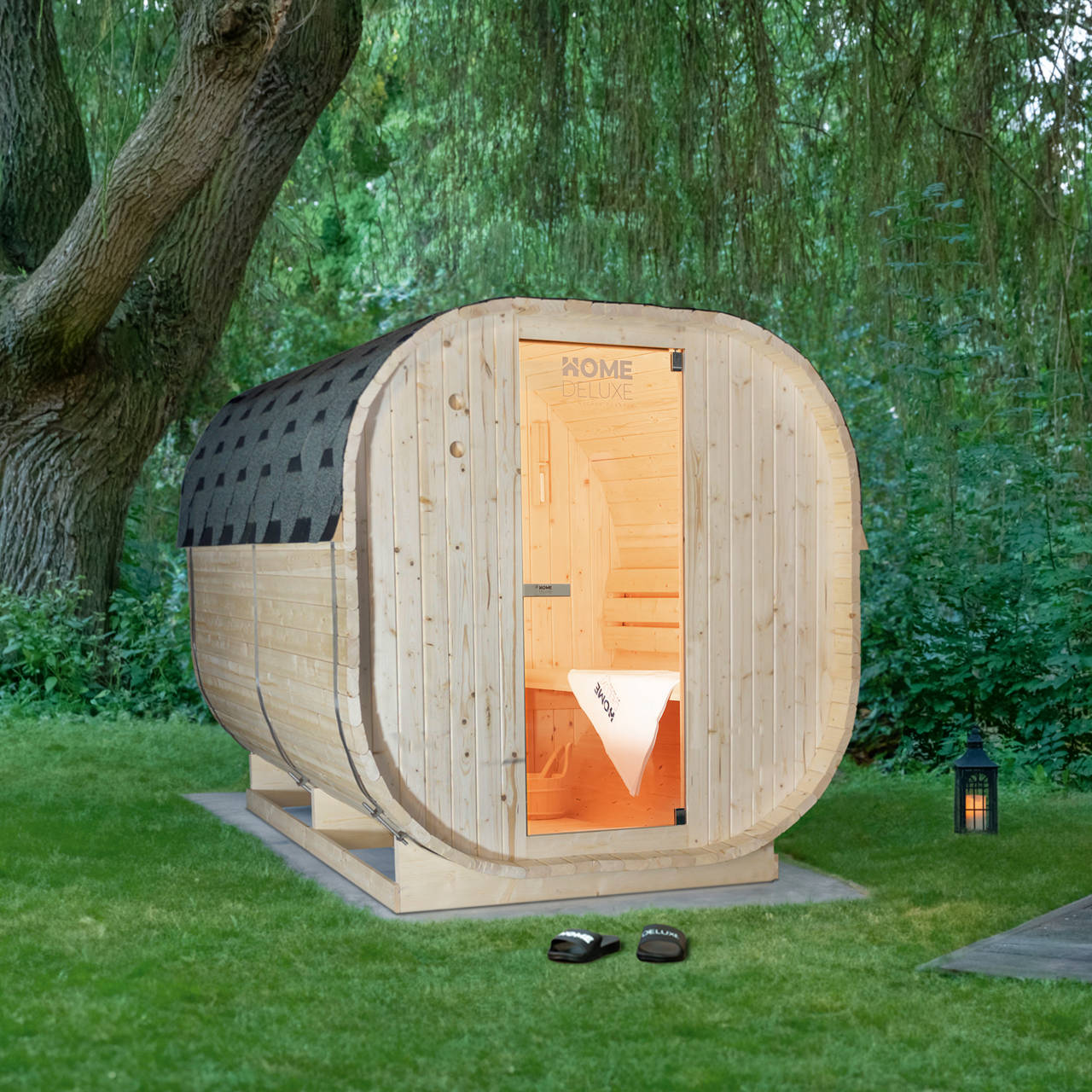 Outdoor Sauna CUBE XL image number 11
