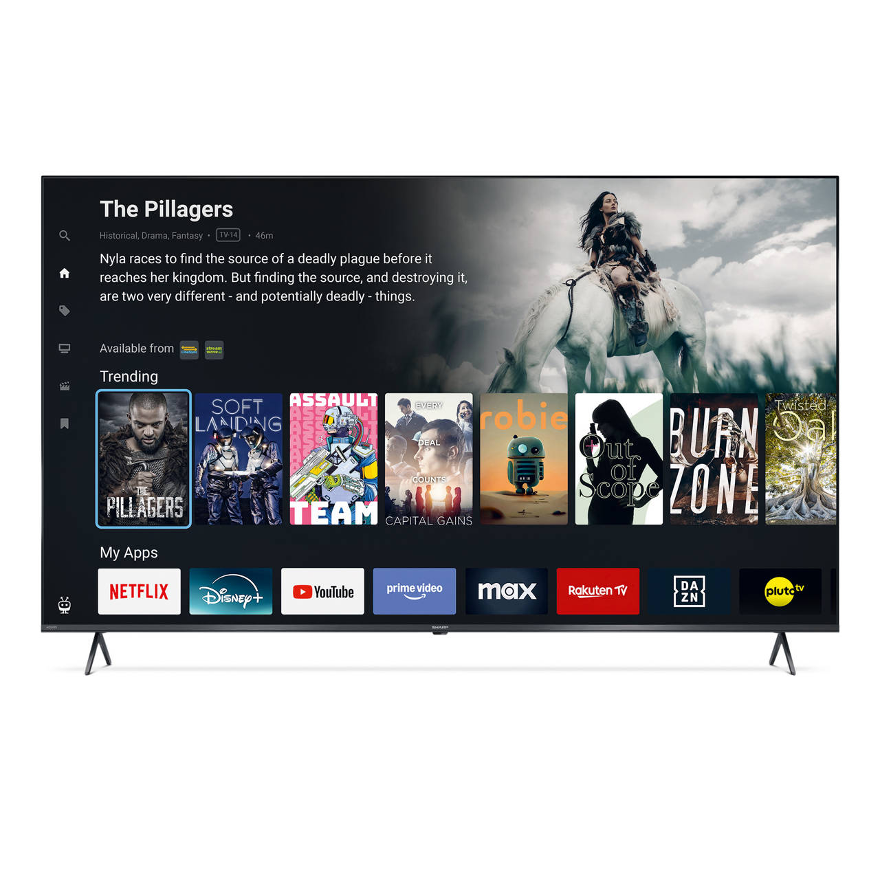 65&ldquo; (164cm) 4K Ultra HD QLED Smart TV image number 1