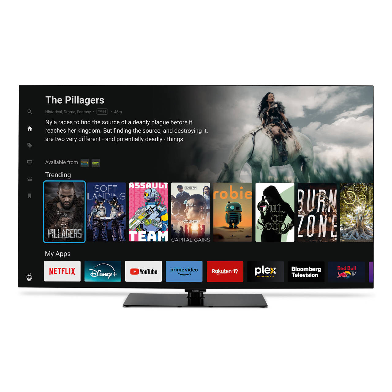 65" (163,9cm) OLED UHD TiVo Smart TV X8652508 (MD865901) image number 1