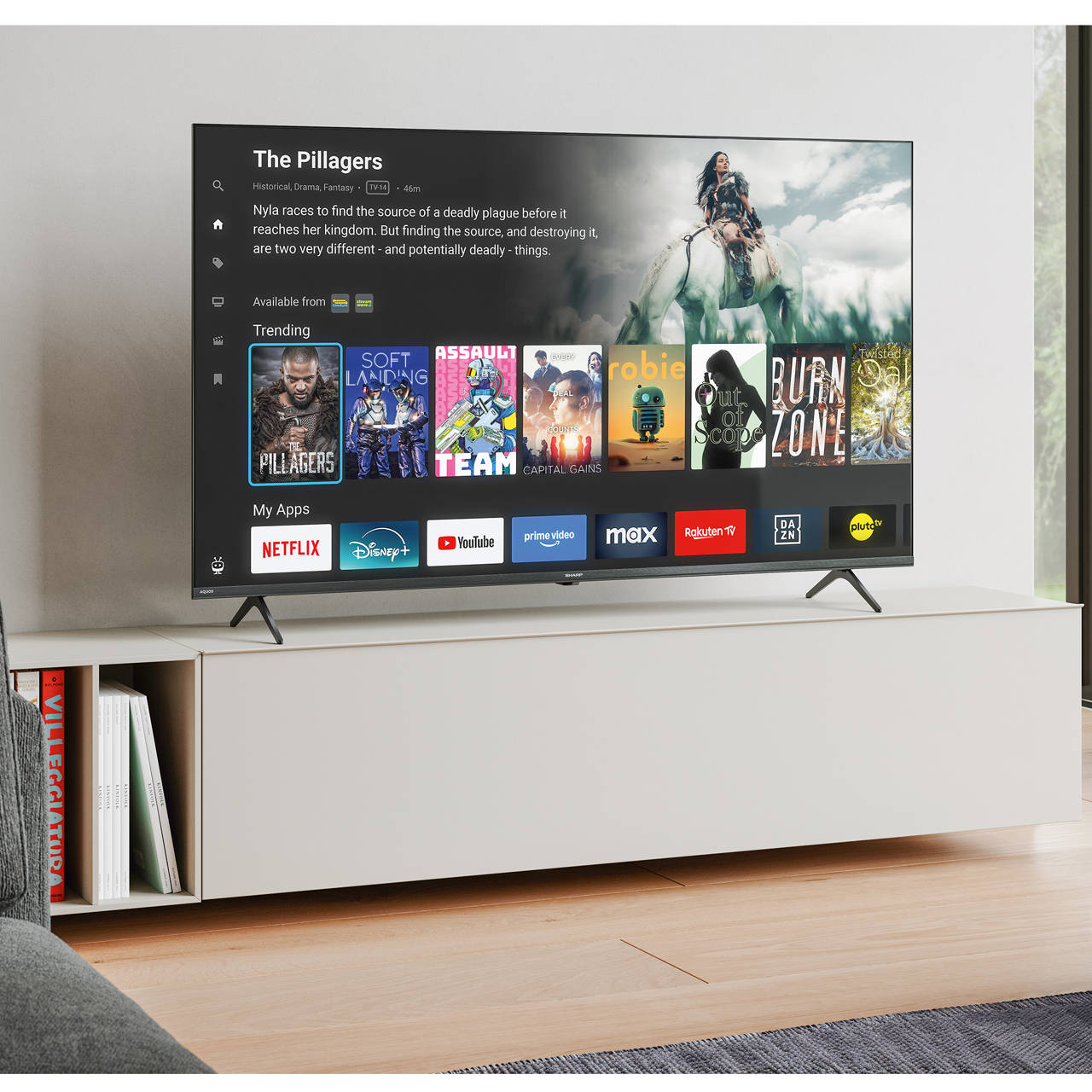 55&ldquo; (139 cm) 4K ULTRA HD QLED SMART TV image number 6