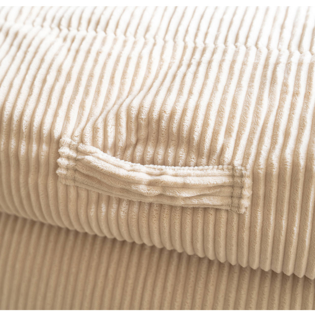 Sitzsack COZY inkl. Hocker, beige image number 4