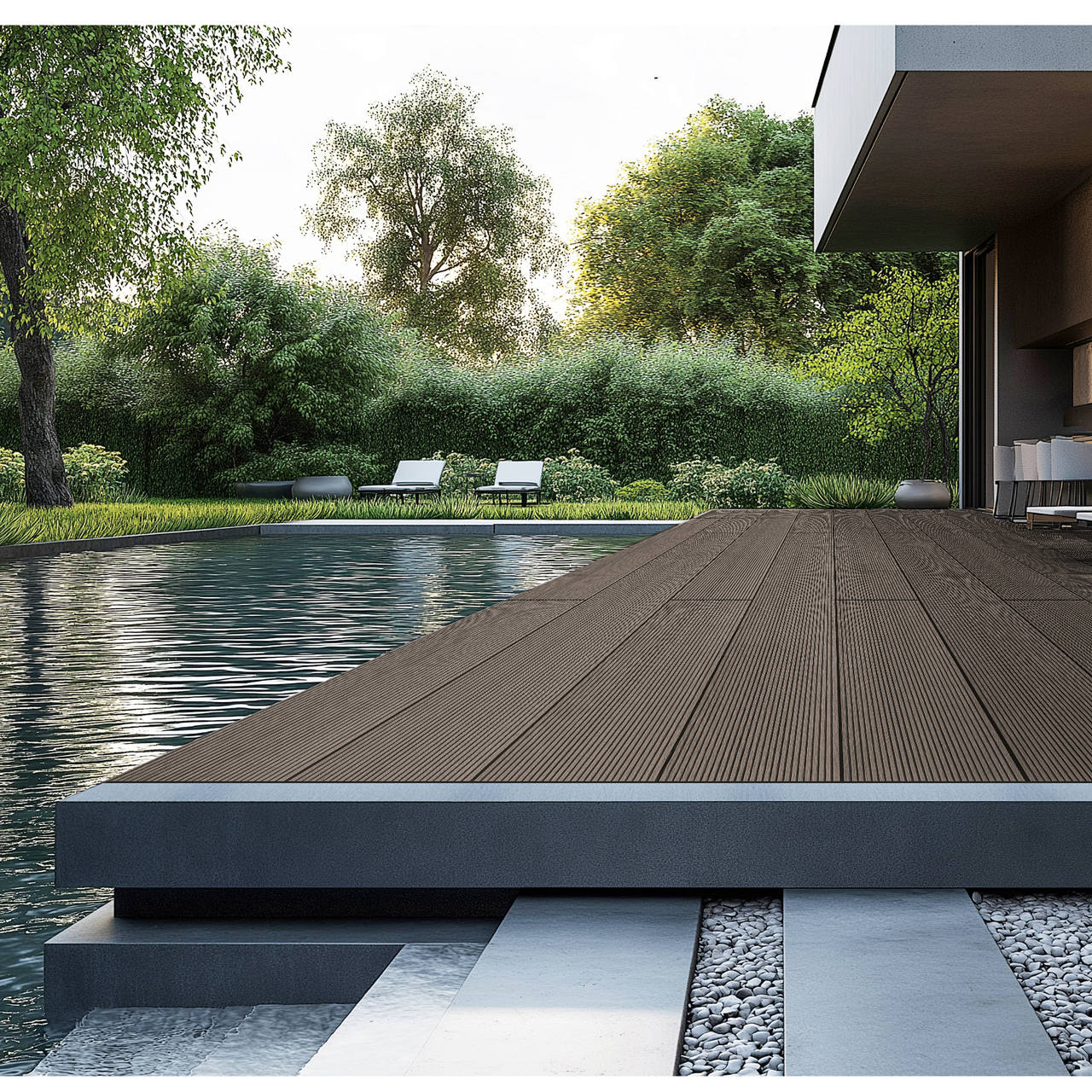 Terrassendielen Samana, dunkelbraun image number 4