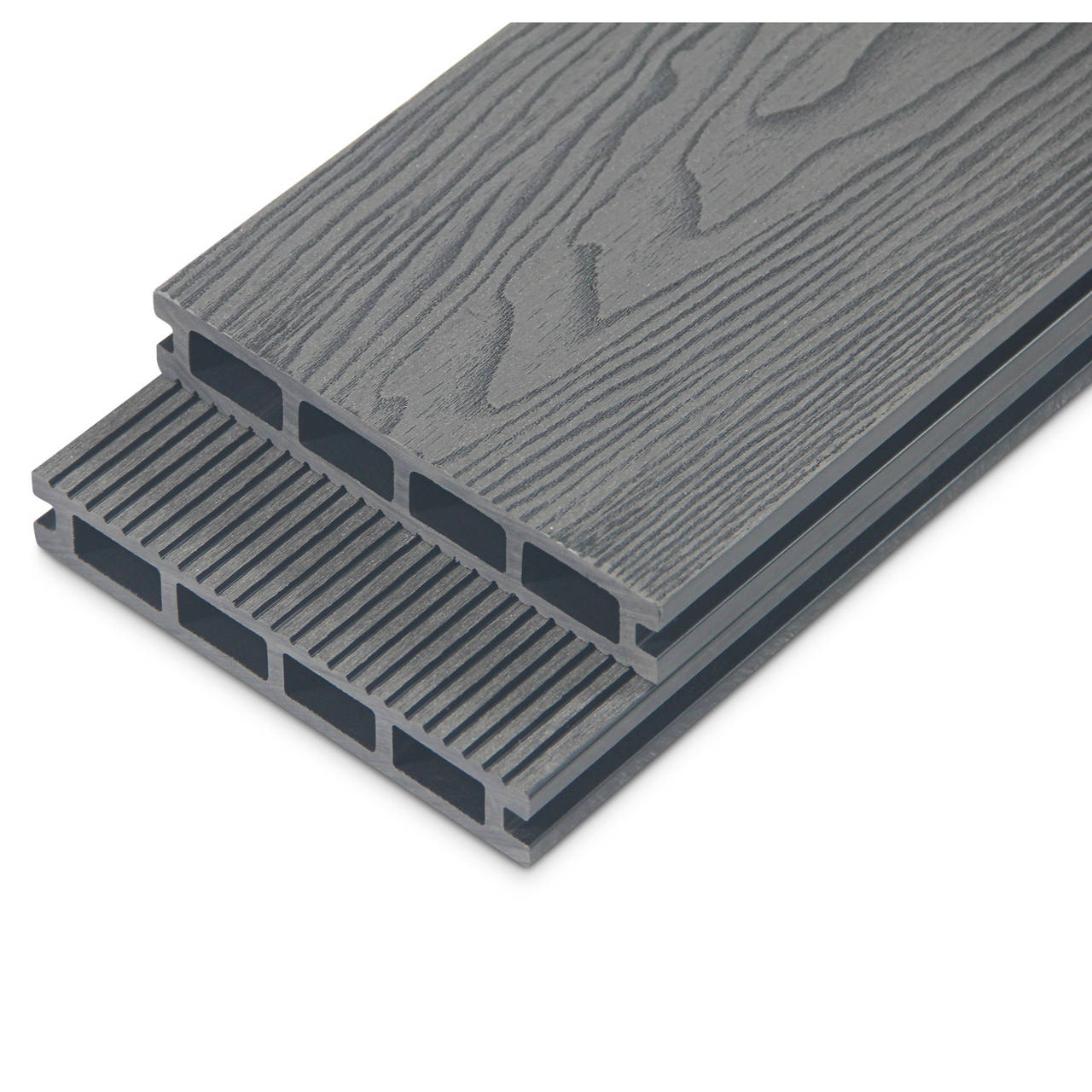 Terrassendielen SAMANA PREMIUM Komplettset (inkl. Unterkonstruktion) anthrazit 10m&sup2; image number 1