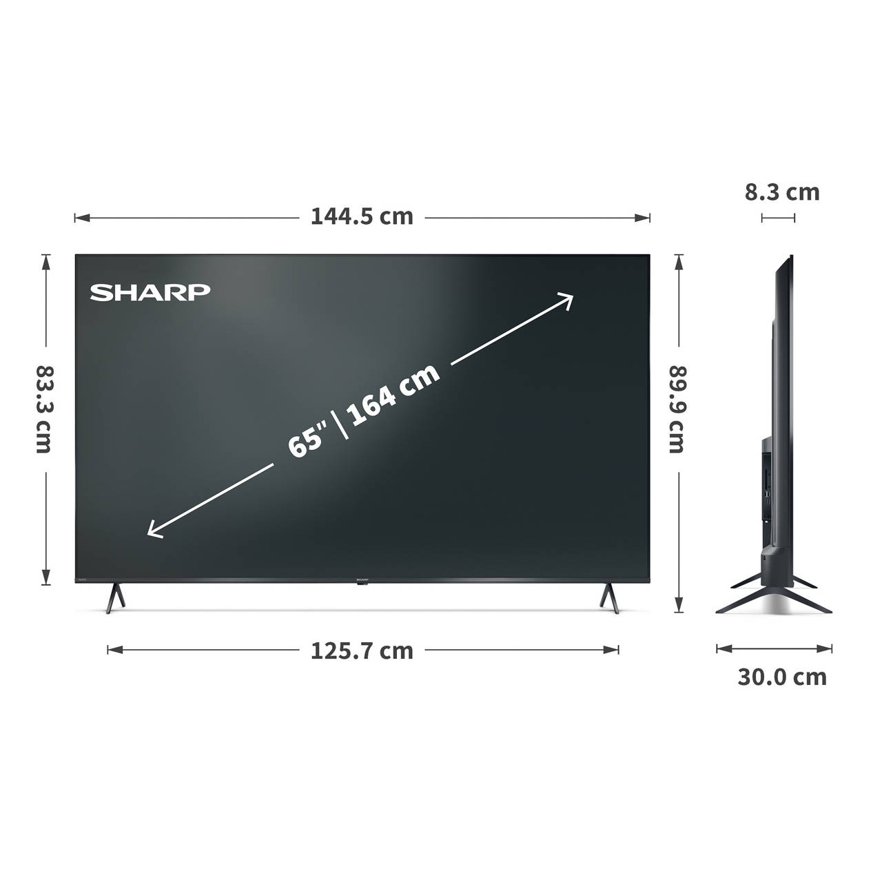 65&ldquo; (164cm) 4K Ultra HD QLED Smart TV image number 5