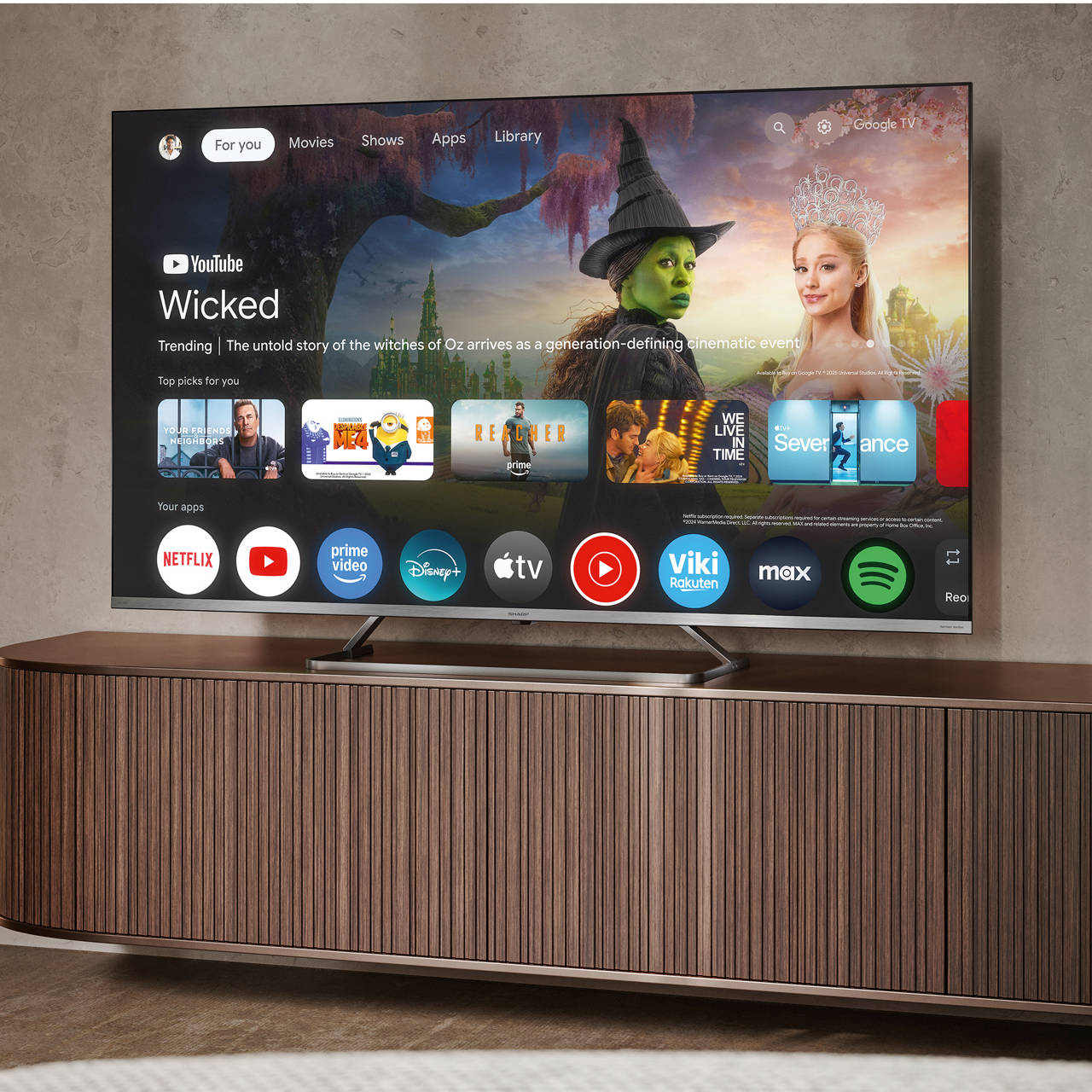 50&rdquo; (126 cm) 4K UHD QLED Mini Led 50JP7265E Google TV&trade; image number 6