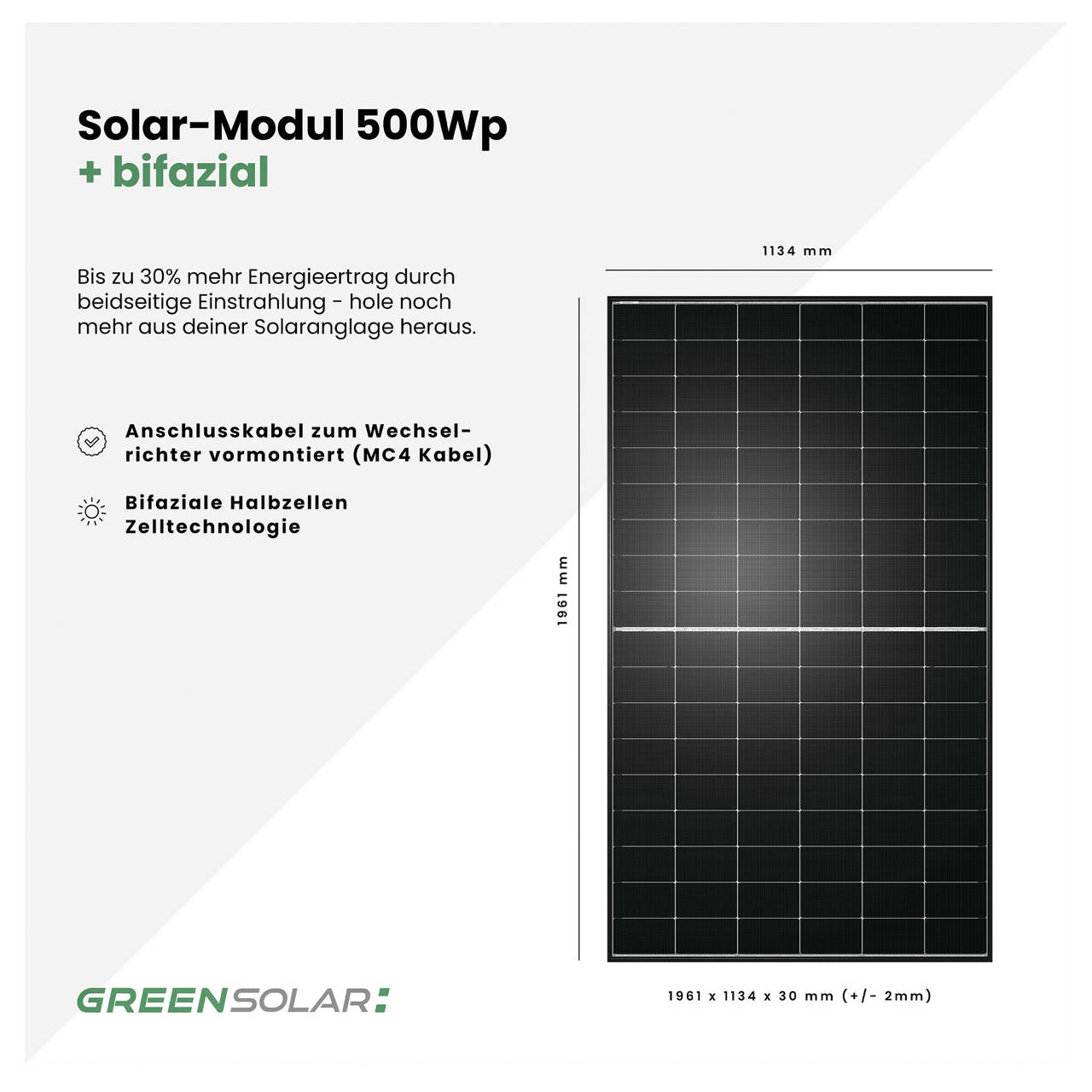 Green Solar Solarkraftwerk Universaldach 2000/2000 image number 3