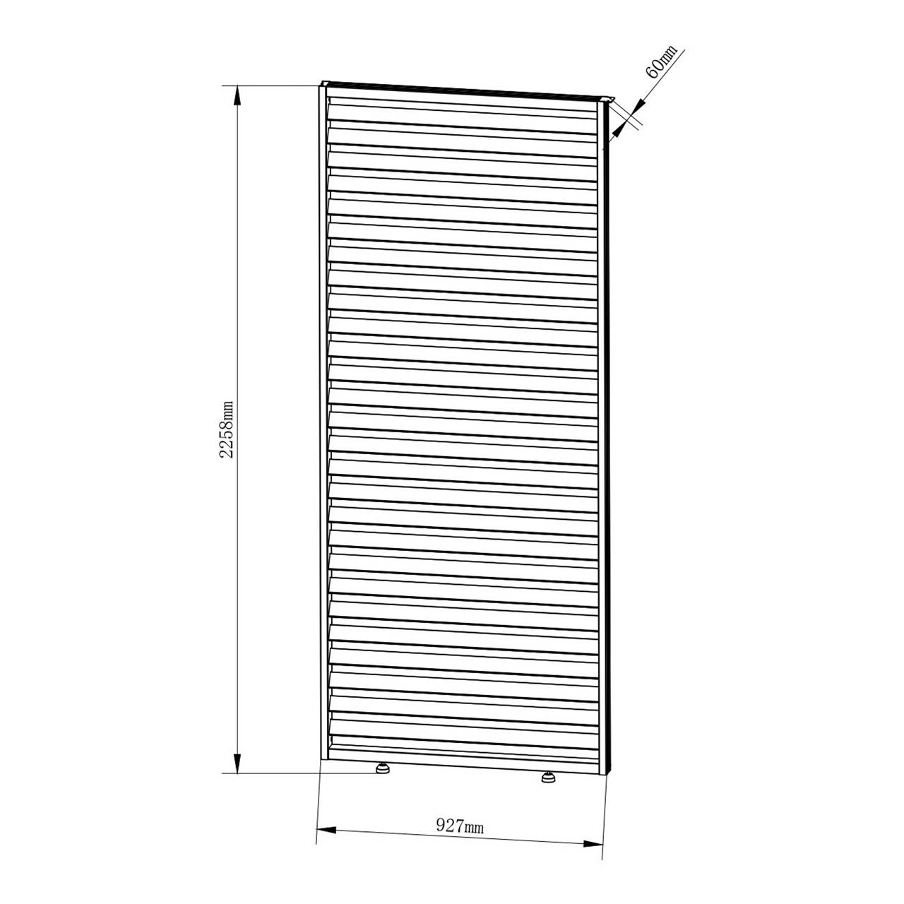 Lamelle fix Eco 93 cm image number 2