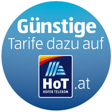 Günstige Tarife auf HoT HOFER TELEKOM