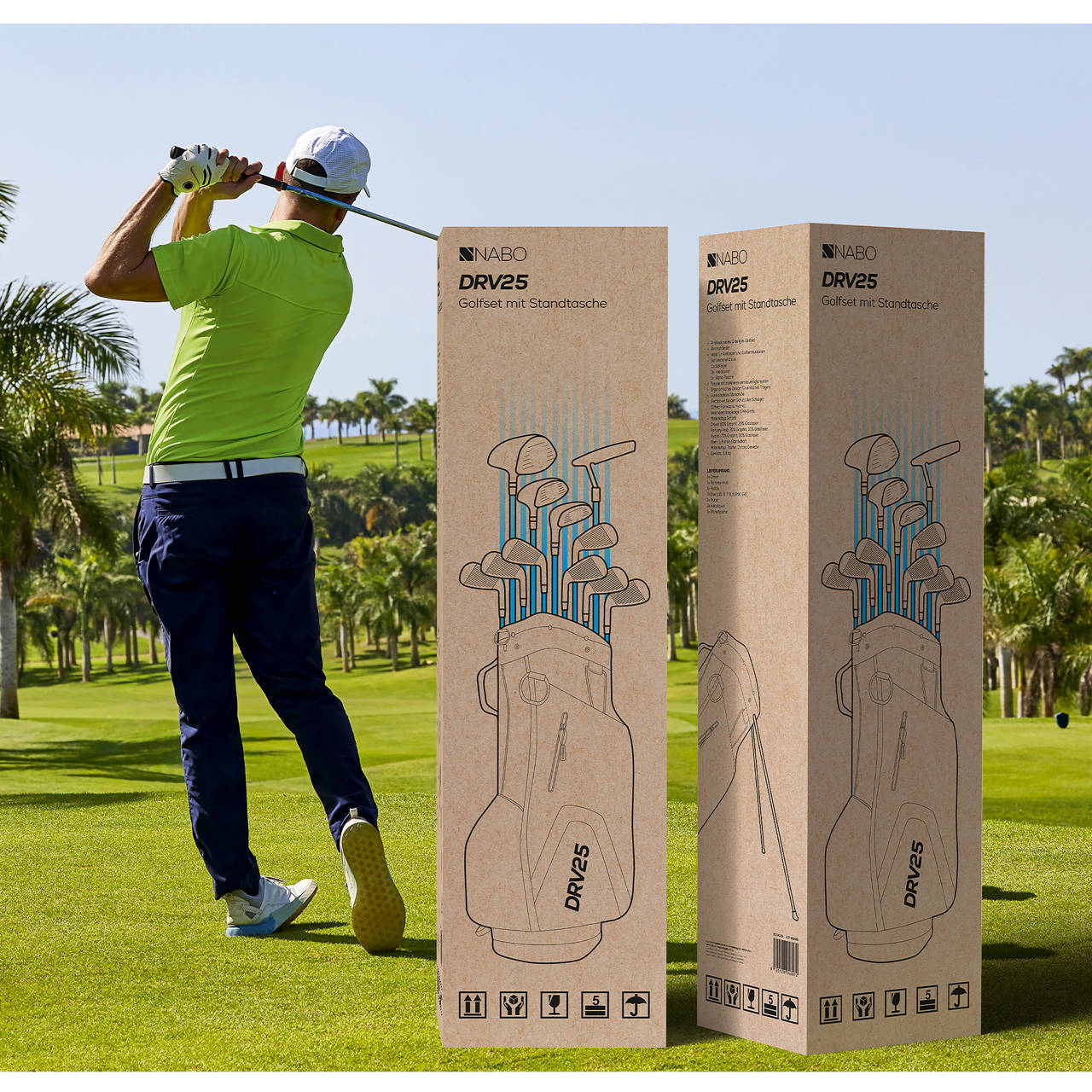 DRV25 &ndash; Golfset mit Standtasche image number 4