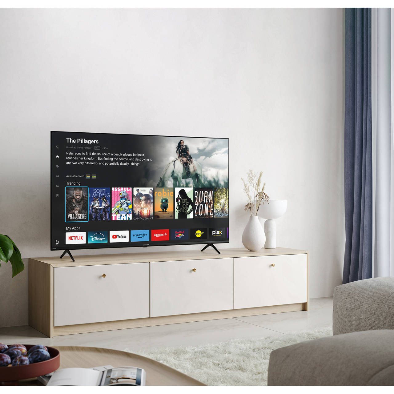 50&ldquo; (126cm) 4K UHD 50GK4245E Smart TV image number 4