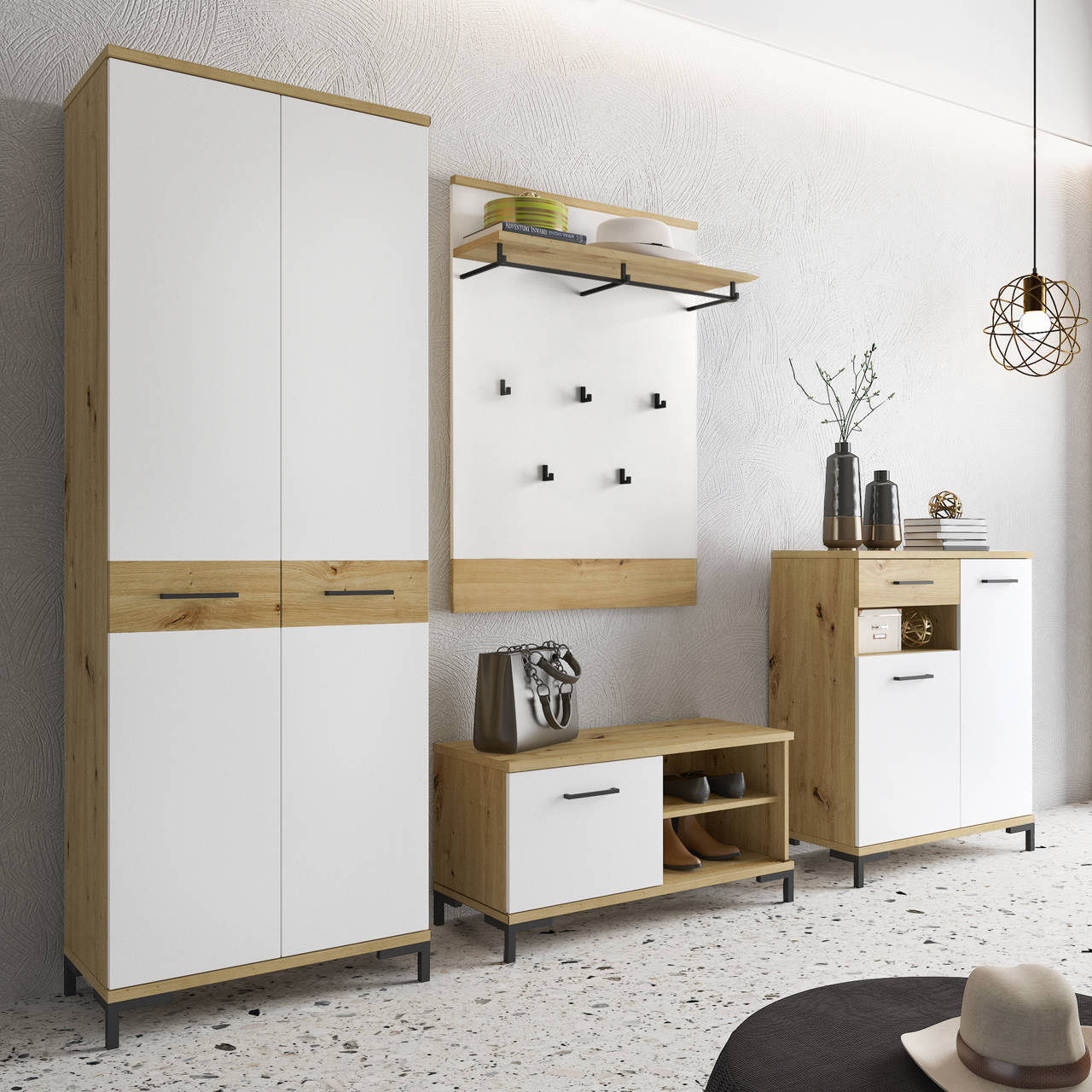 VERSU Garderobenset 4-tlg. image number 5