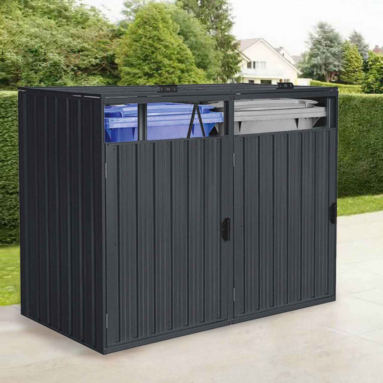 M&uuml;lltonnenbox, Doppelpkg. image number 2