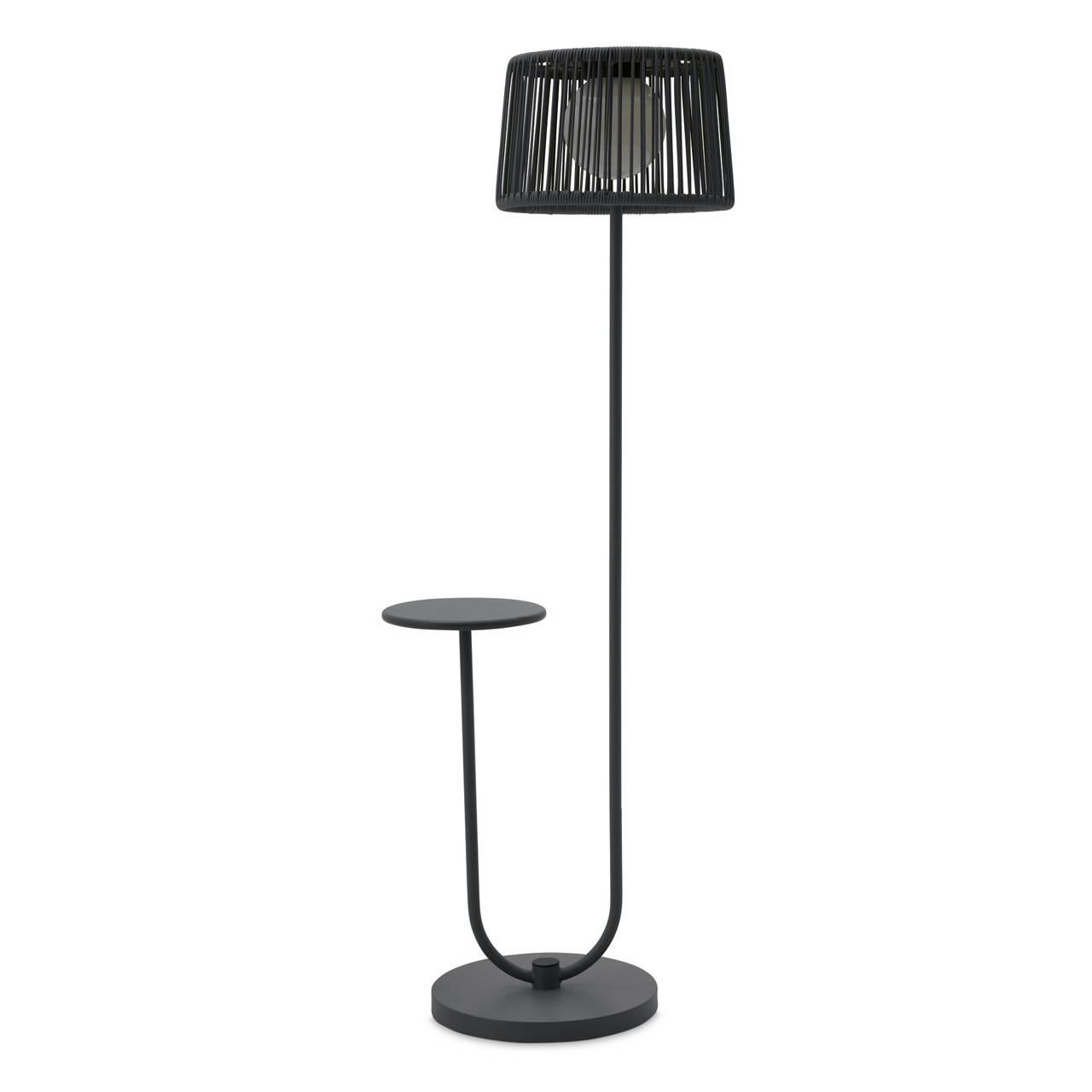 Stehlampe mit Ablagetisch, Anthrazit image number 2