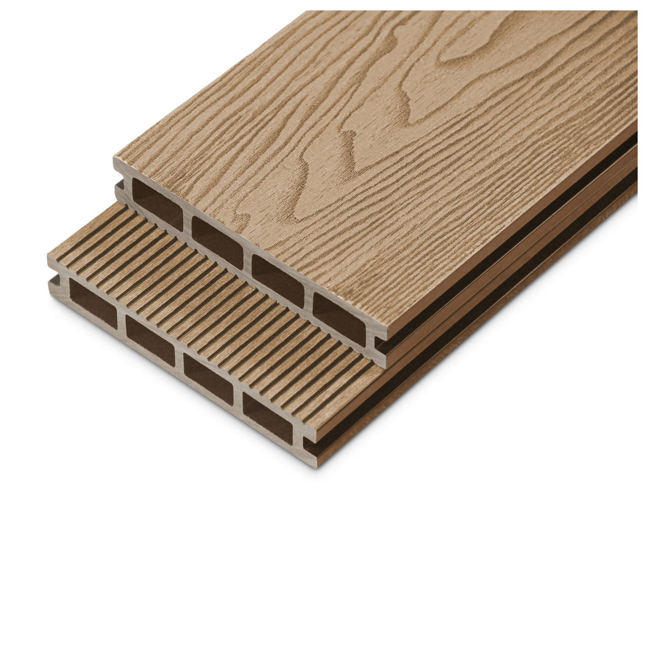 Terrassendielen SAMANA PREMIUM Komplettset (inkl. Unterkonstruktion) teak 10m&sup2; image number 1