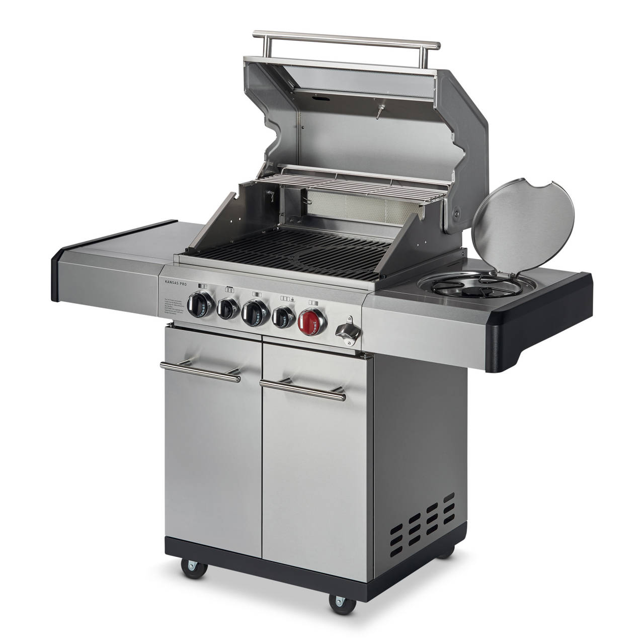 Gasgrill Kansas Pro 3 SIK Turbo II inkl. Wetterschutzh&uuml;lle image number 3