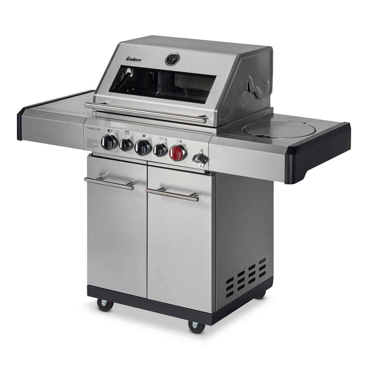 Gasgrill Kansas Pro 3 SIK Turbo II inkl. Wetterschutzh&uuml;lle image number 1