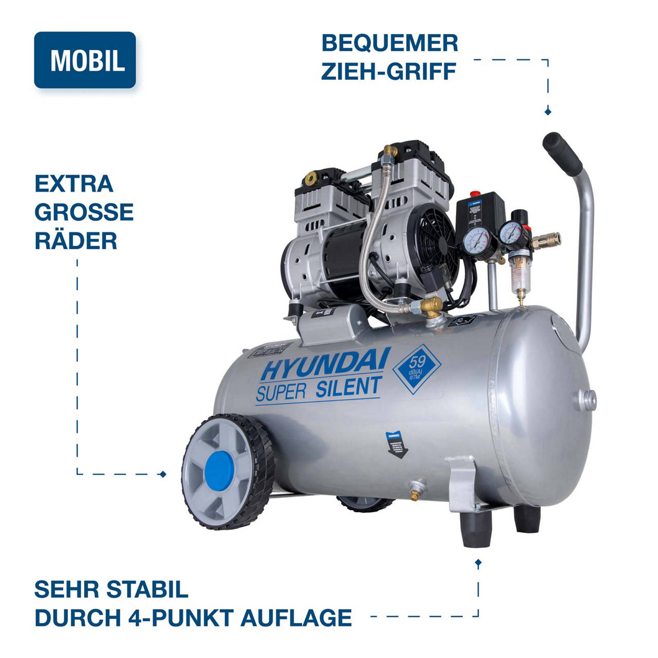 Silent Kompressor SAC55753 image number 1