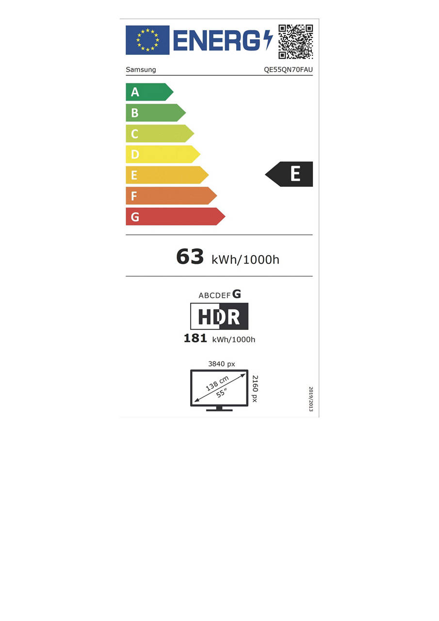 55"(138cm) Neo QLED-QN70F (2025) 4K Vision AI Smart TV image number 1