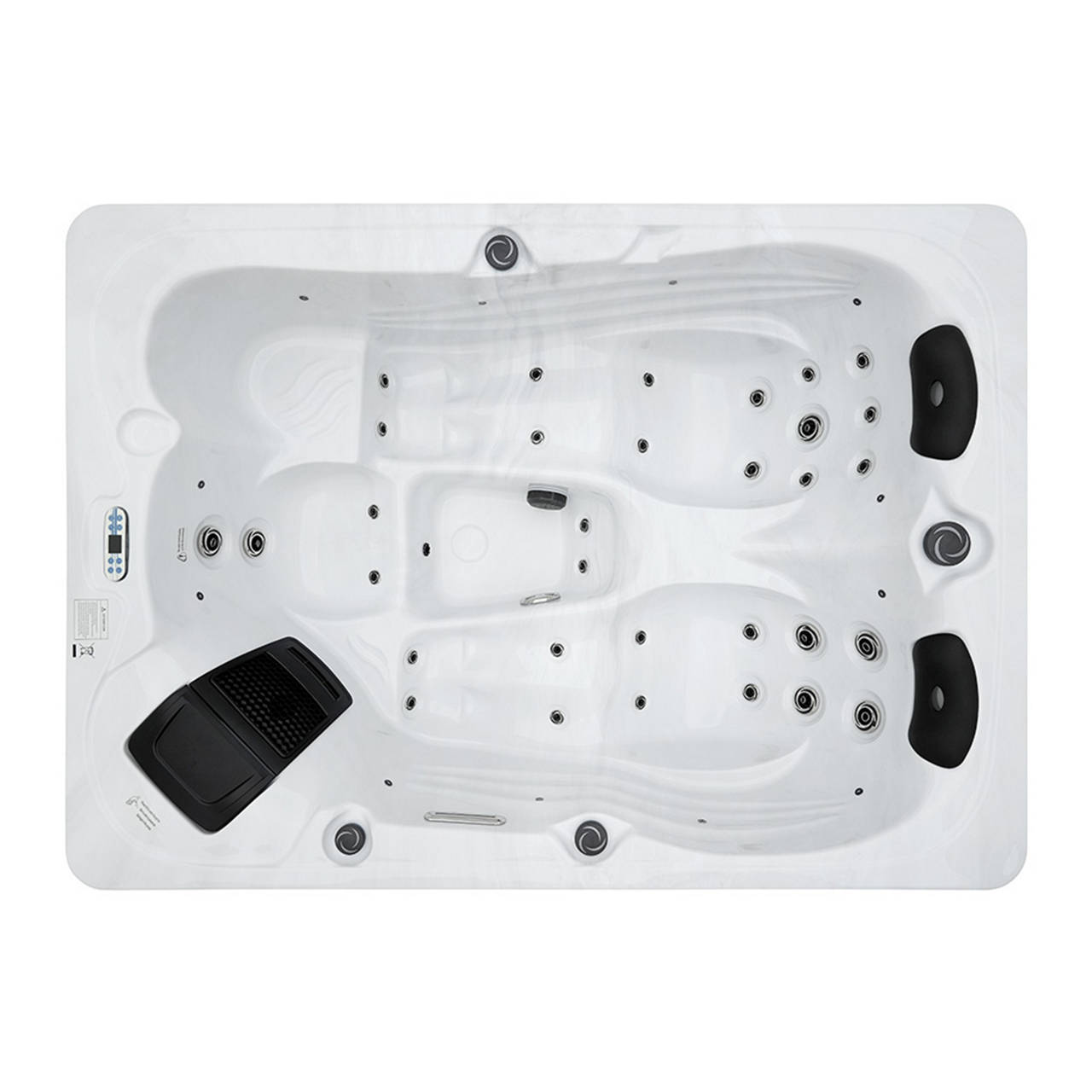 Outdoor Whirlpool White Marble Deluxe image number 2