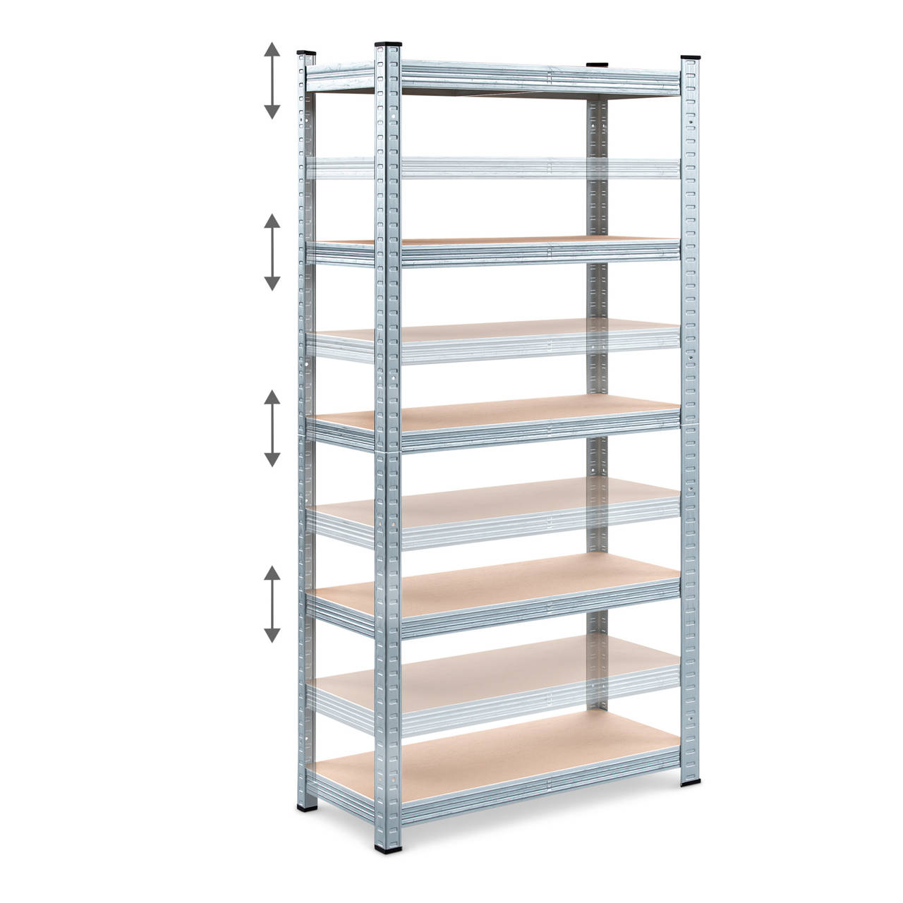 Schwerlastregal 875 kg 2er Set 180 x 90 x 40 cm image number 1