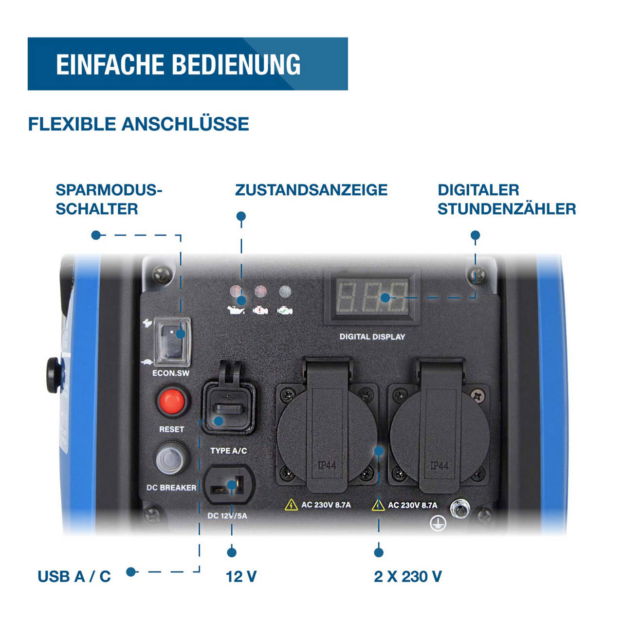 Stromerzeuger HY2300Si image number 4