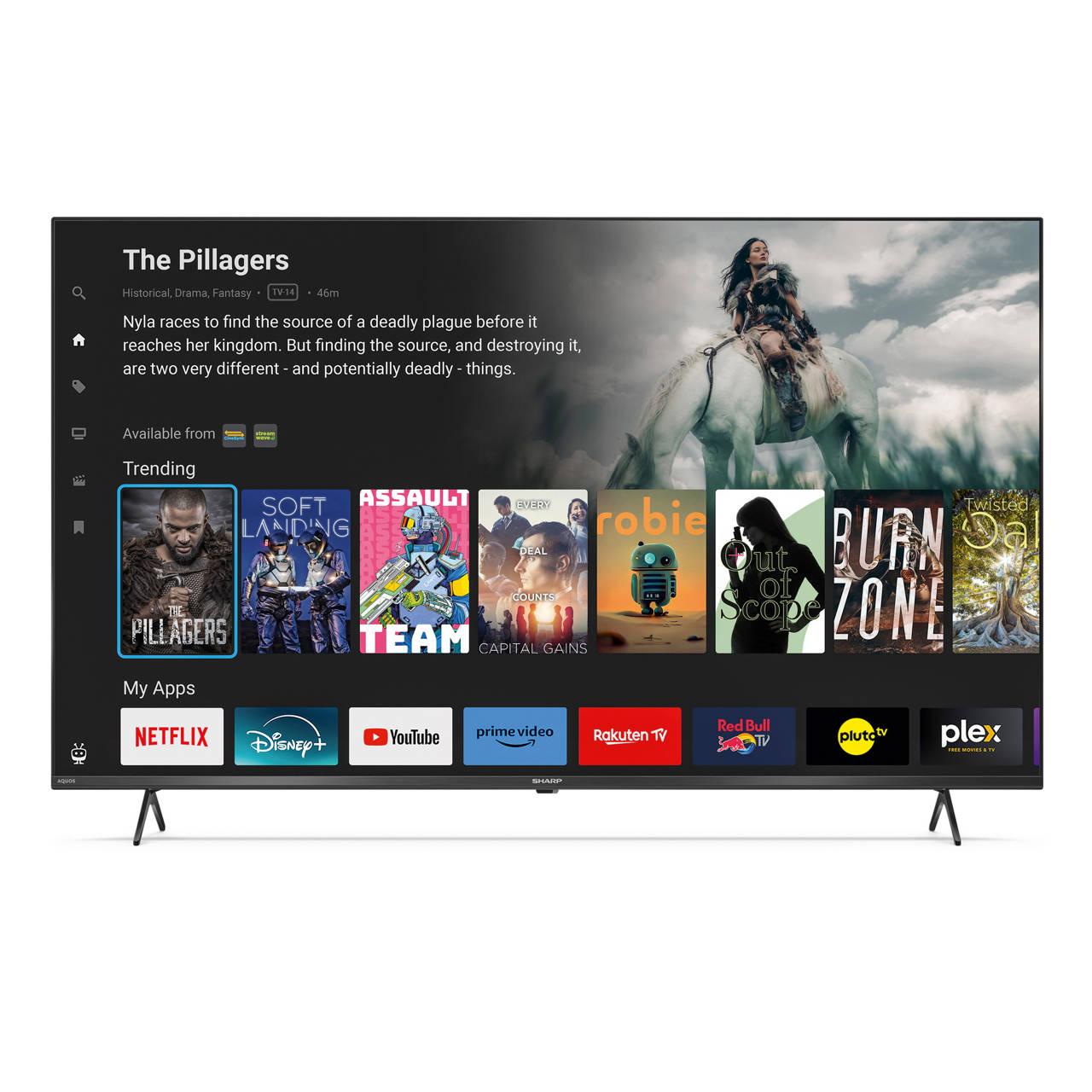 50&ldquo; (126cm) 4K UHD 50GK4245E Smart TV image number 2