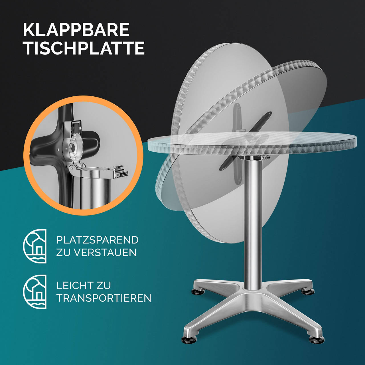 2in1 Steh-/Bistrotisch, Doppelpkg. image number 3