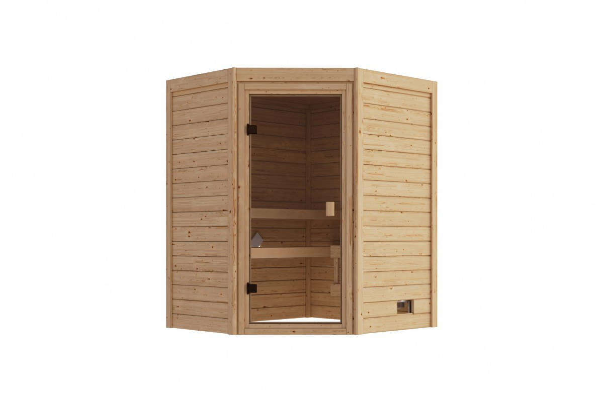 Sauna mit Eckeinstieg image number 0