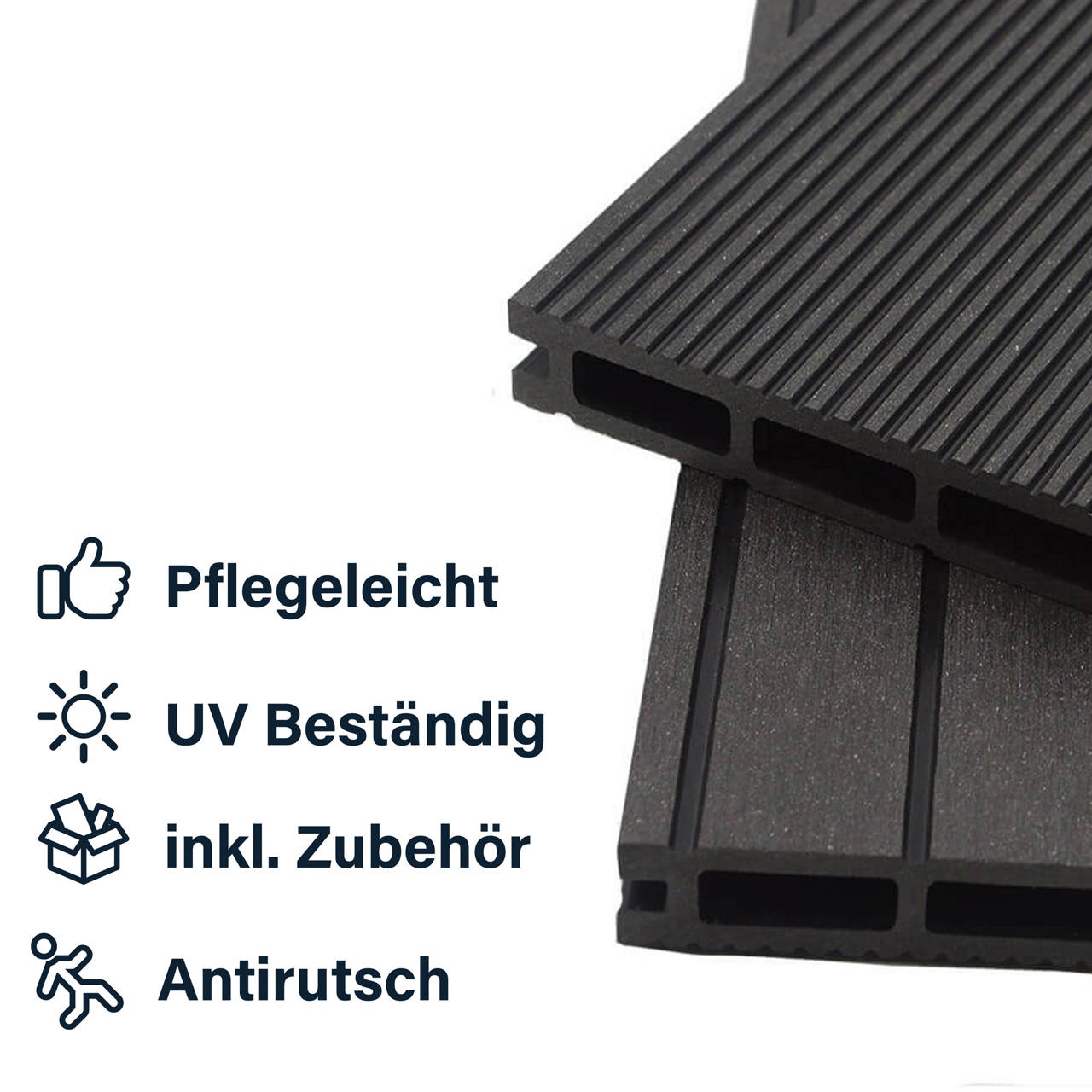 Terrassendielen anthrazit 10m&sup2; image number 2
