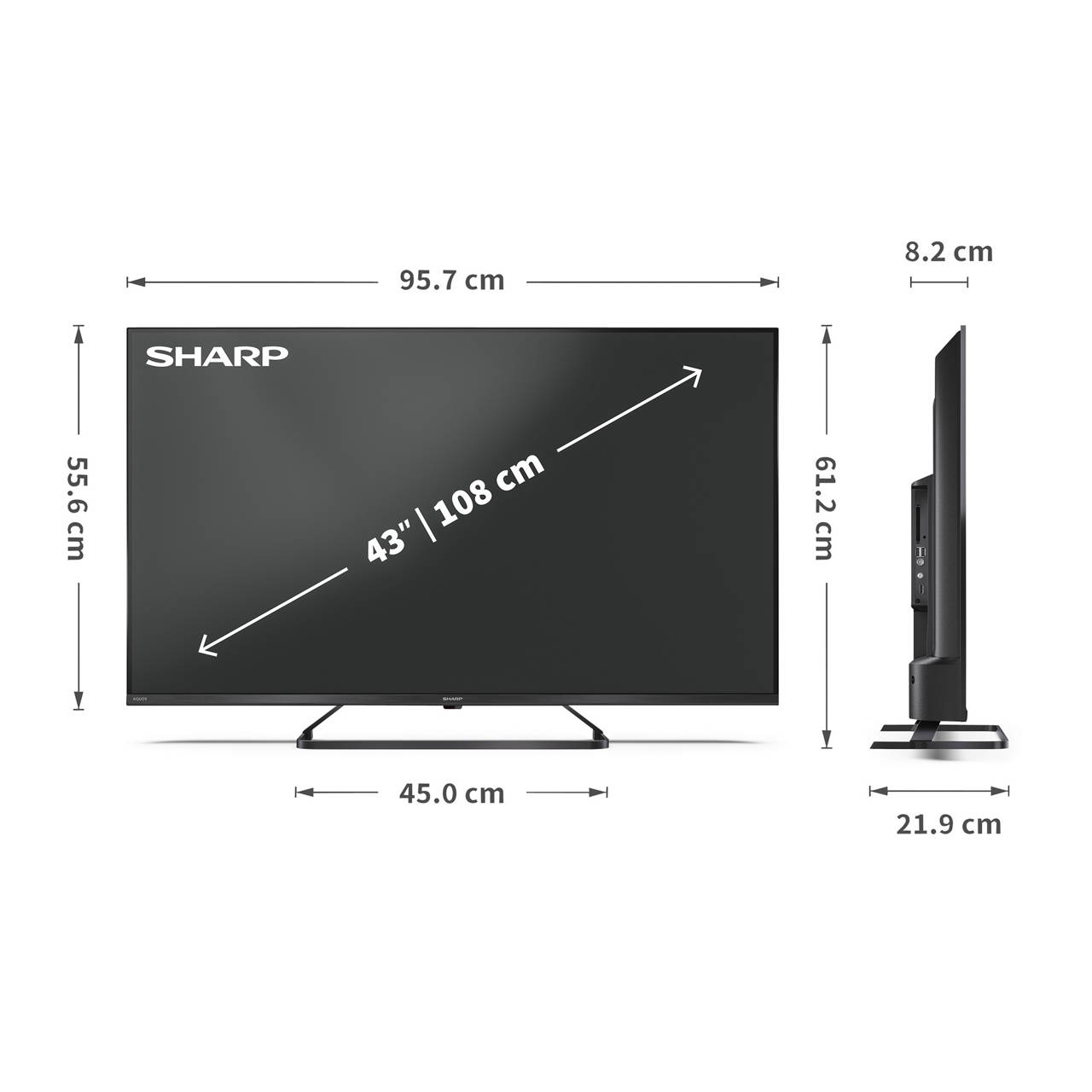 43&ldquo; (108cm) 4K Ultra HD QLED Google TV&trade; image number 4