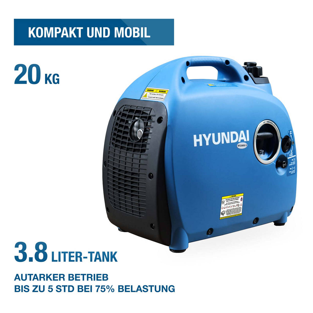 Stromerzeuger HY2300Si image number 3