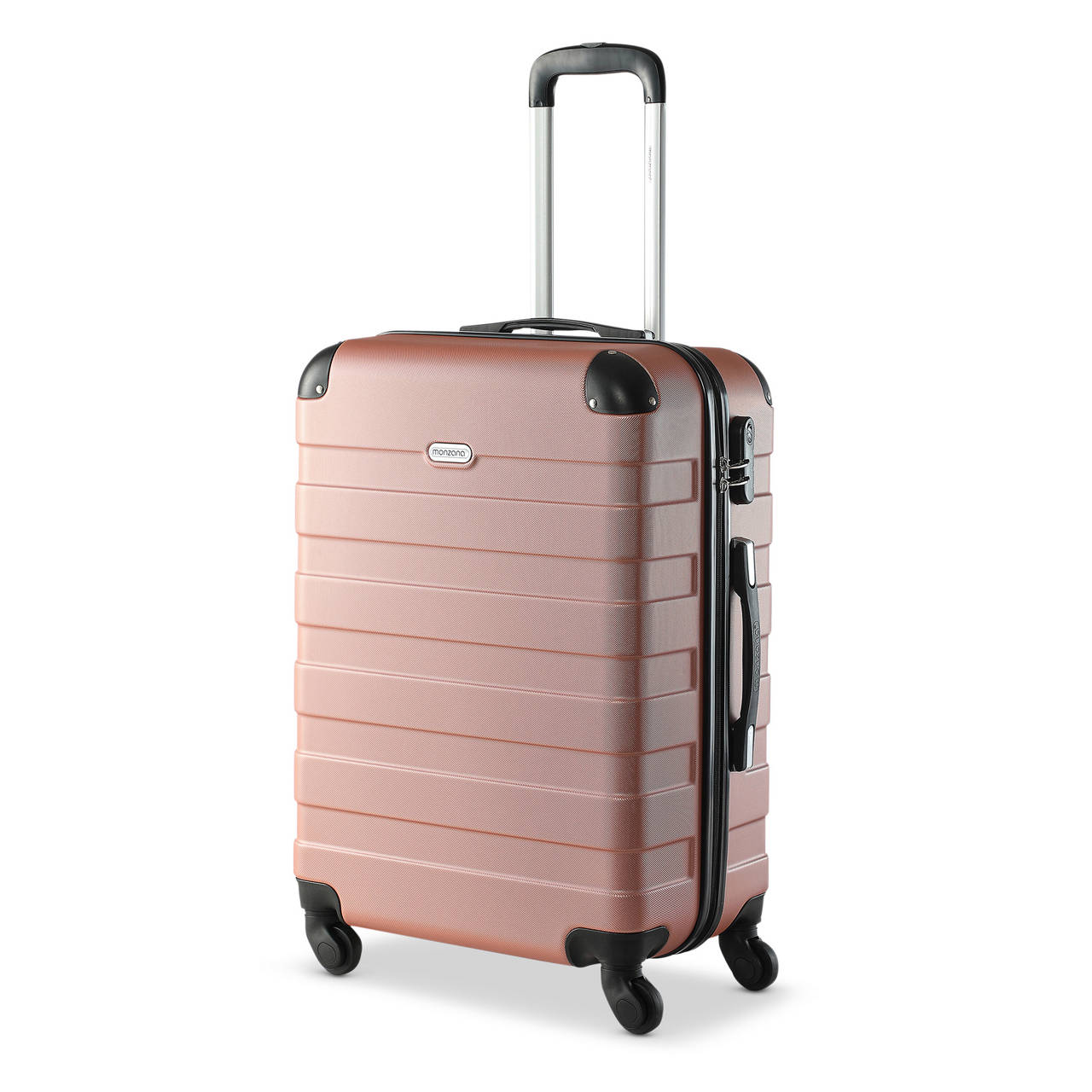Hartschalenkoffer-Set Essential + Beautycase, 4-teilig Rose image number 1