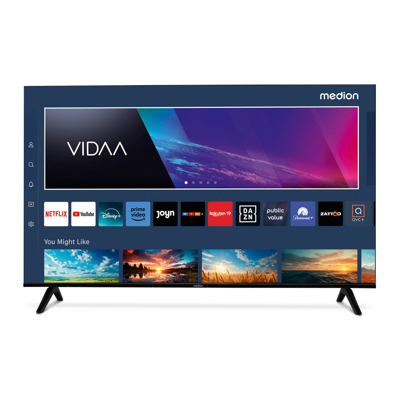 50&ldquo; (125,7 cm) Ultra HD QLED Smart-TV image number 1