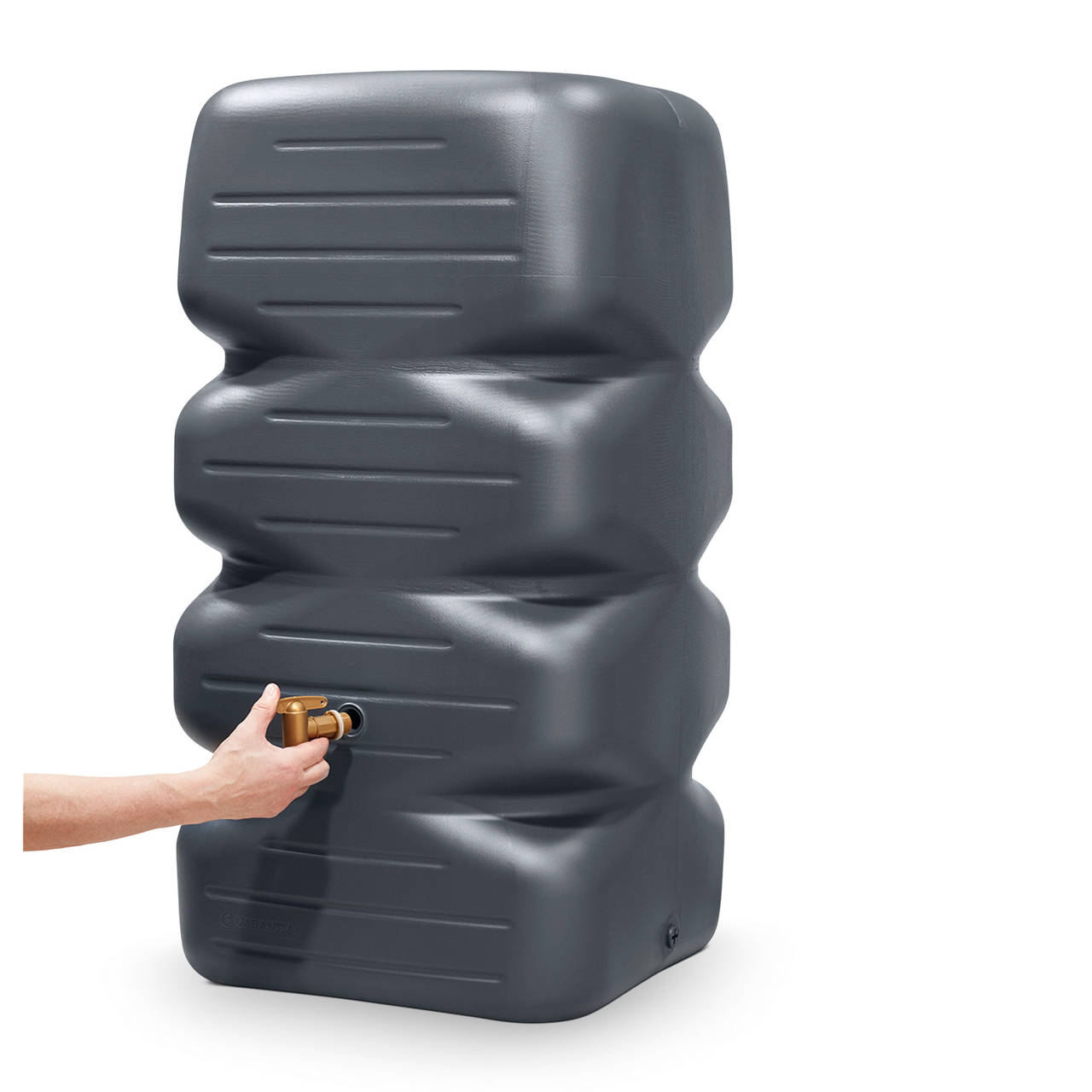 Regentonne Komplett-Set 340 Liter graphite grey image number 4