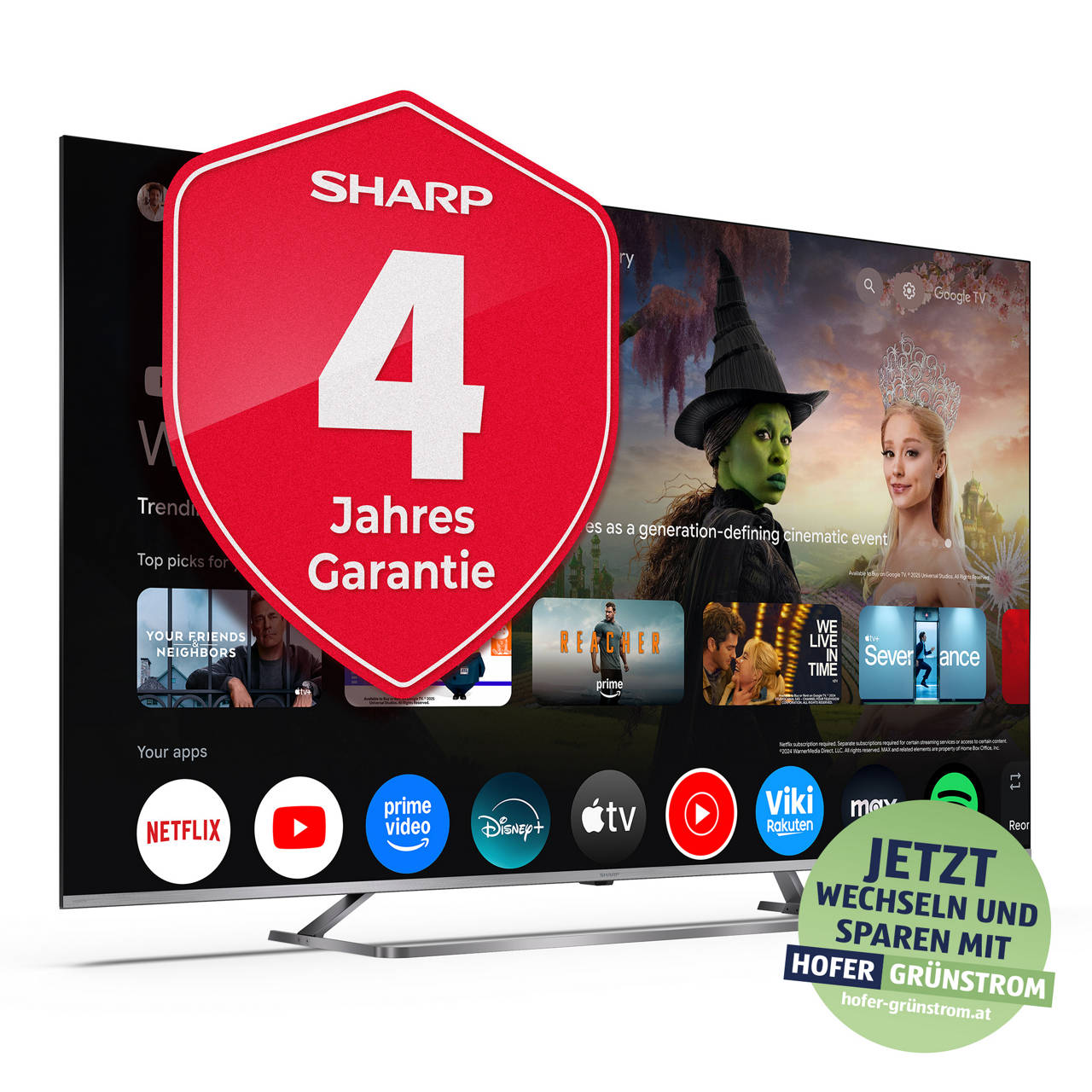 75&rdquo; (189 cm) 4K UHD QLED Mini Led 75JP7265E Google TV&trade; image number 0