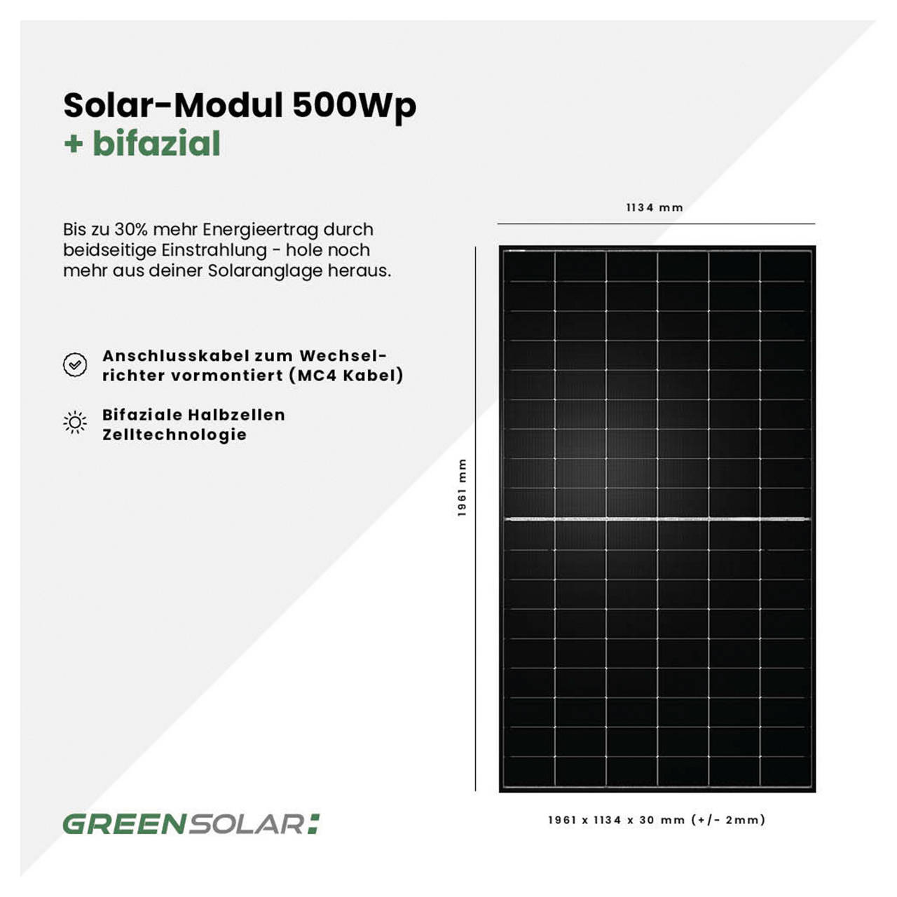 Mini-PV-Anlage 2.000 W mit Balkonkraftwerk-Speicher 2,11 kWh image number 1