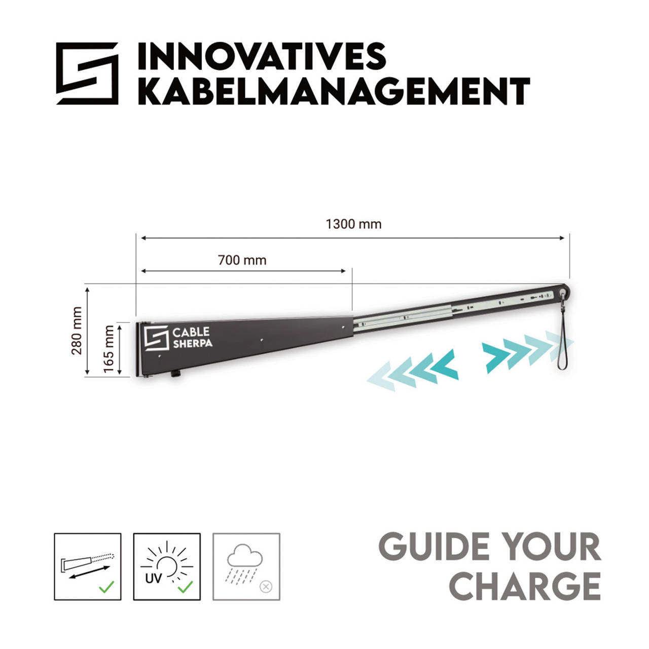 Wallbox Kabelmanagement Classic image number 1