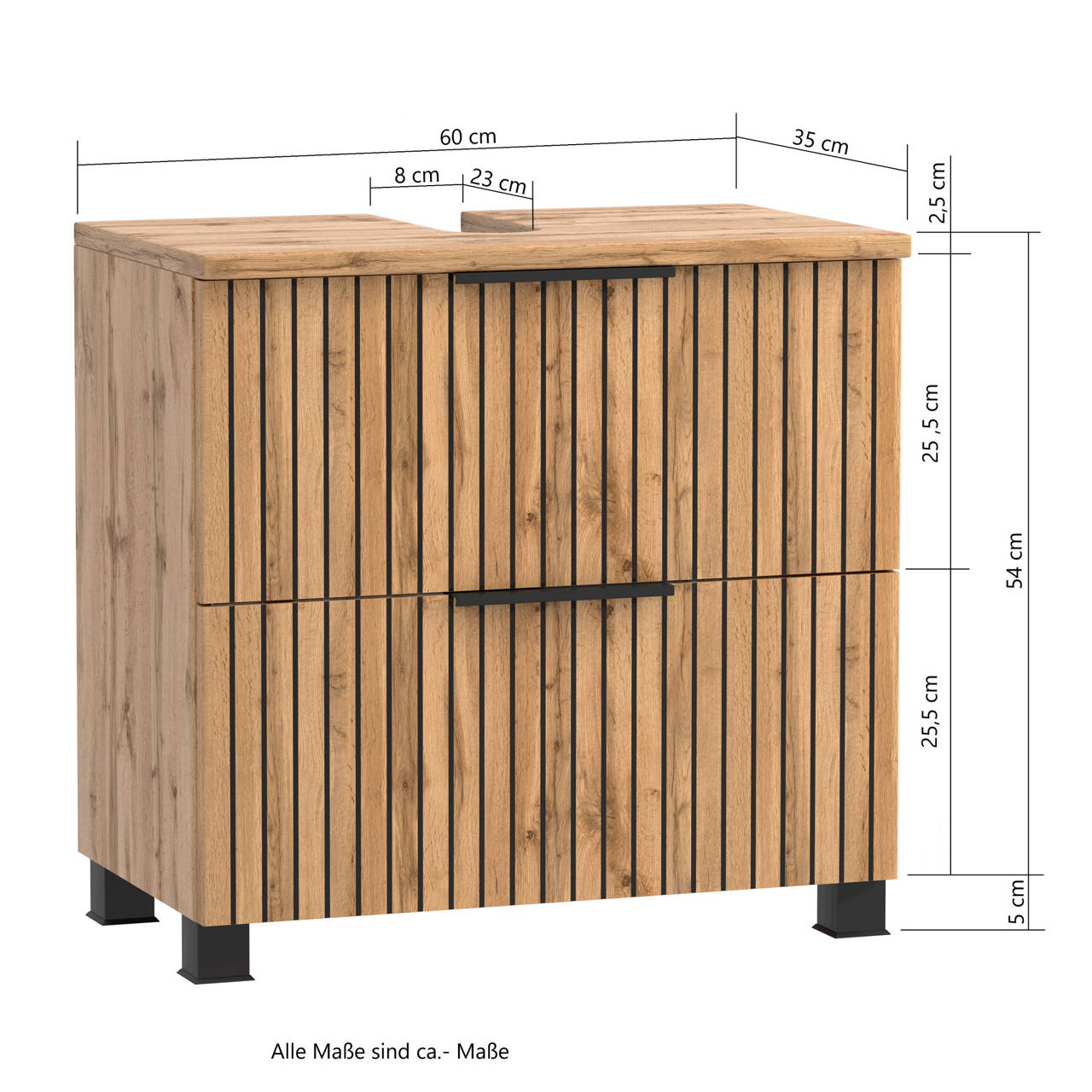 Unterbeckenschrank 60 cm image number 3
