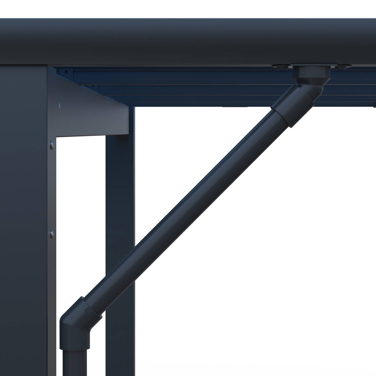 Aluminium Carport Sky Pro Anthrazit image number 1