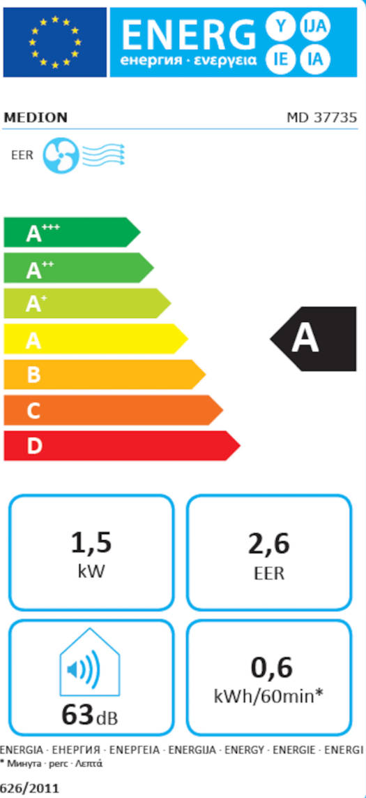 LIFE P502 Smarte Camping-Klimaanlage (MD 37735) image number 6