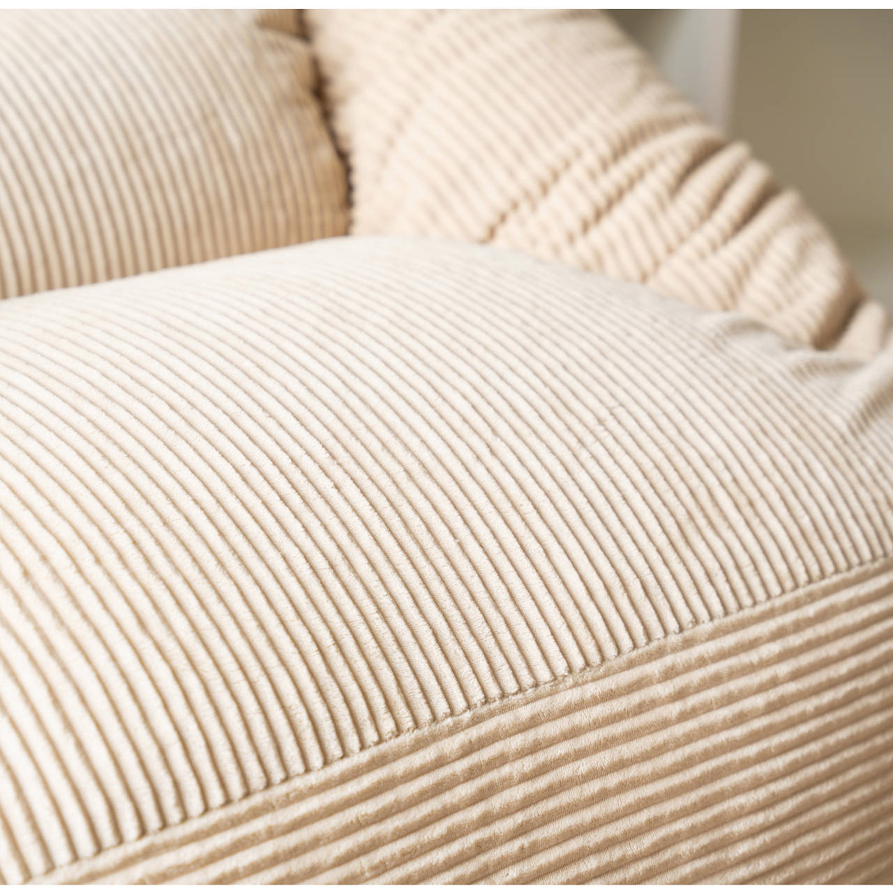 Sitzsack COZY inkl. Hocker, beige image number 3