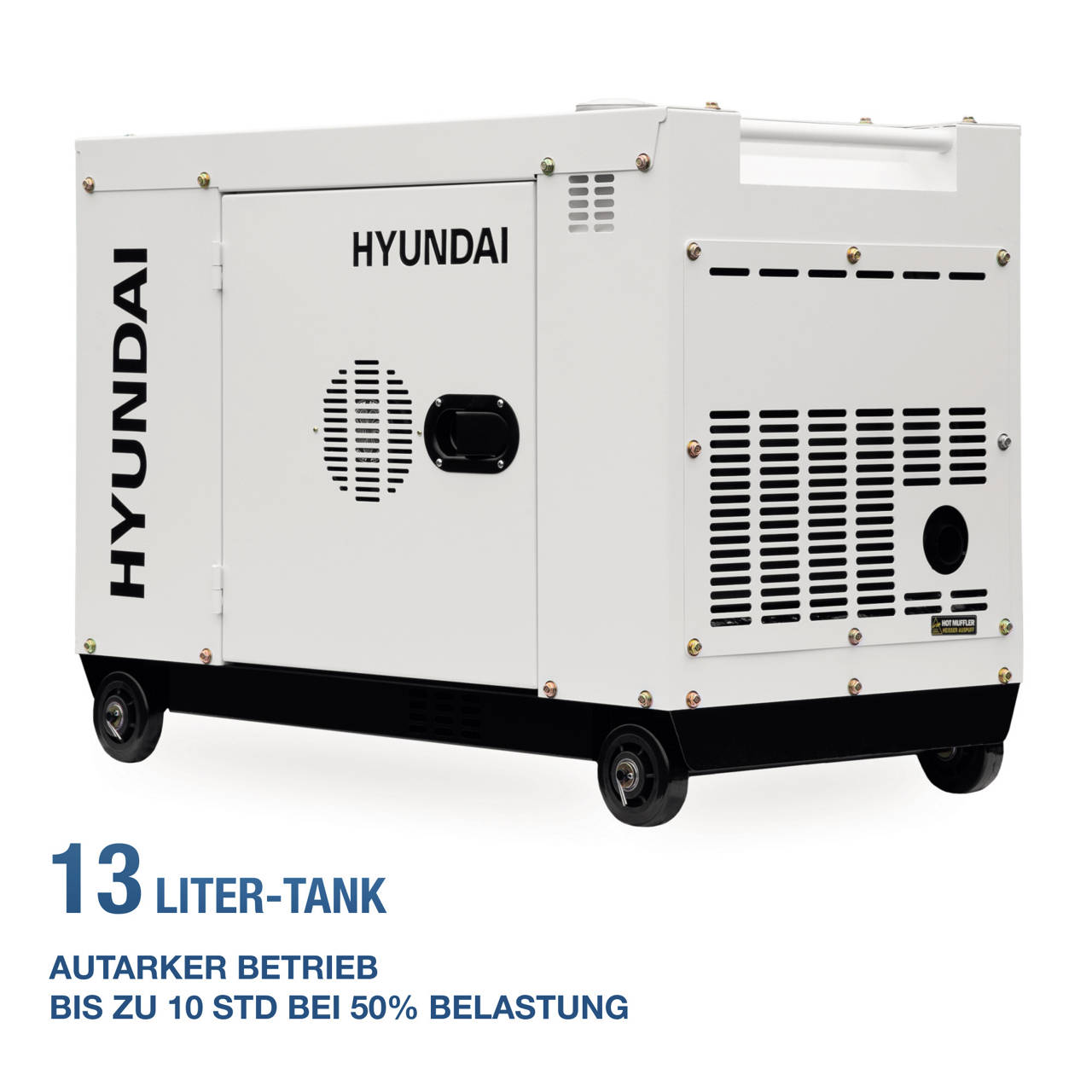 Diesel Generator DHY8600SE-T D image number 1