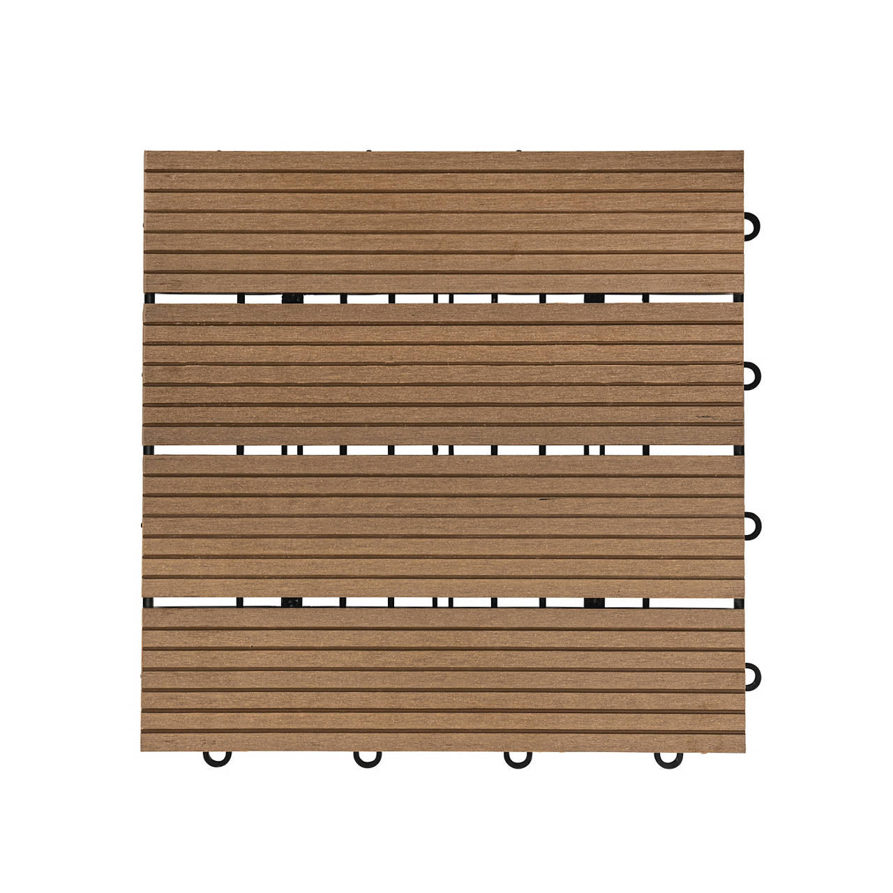 WPC Klickfliesen BAVARO Teak 3 m&sup2; image number 1