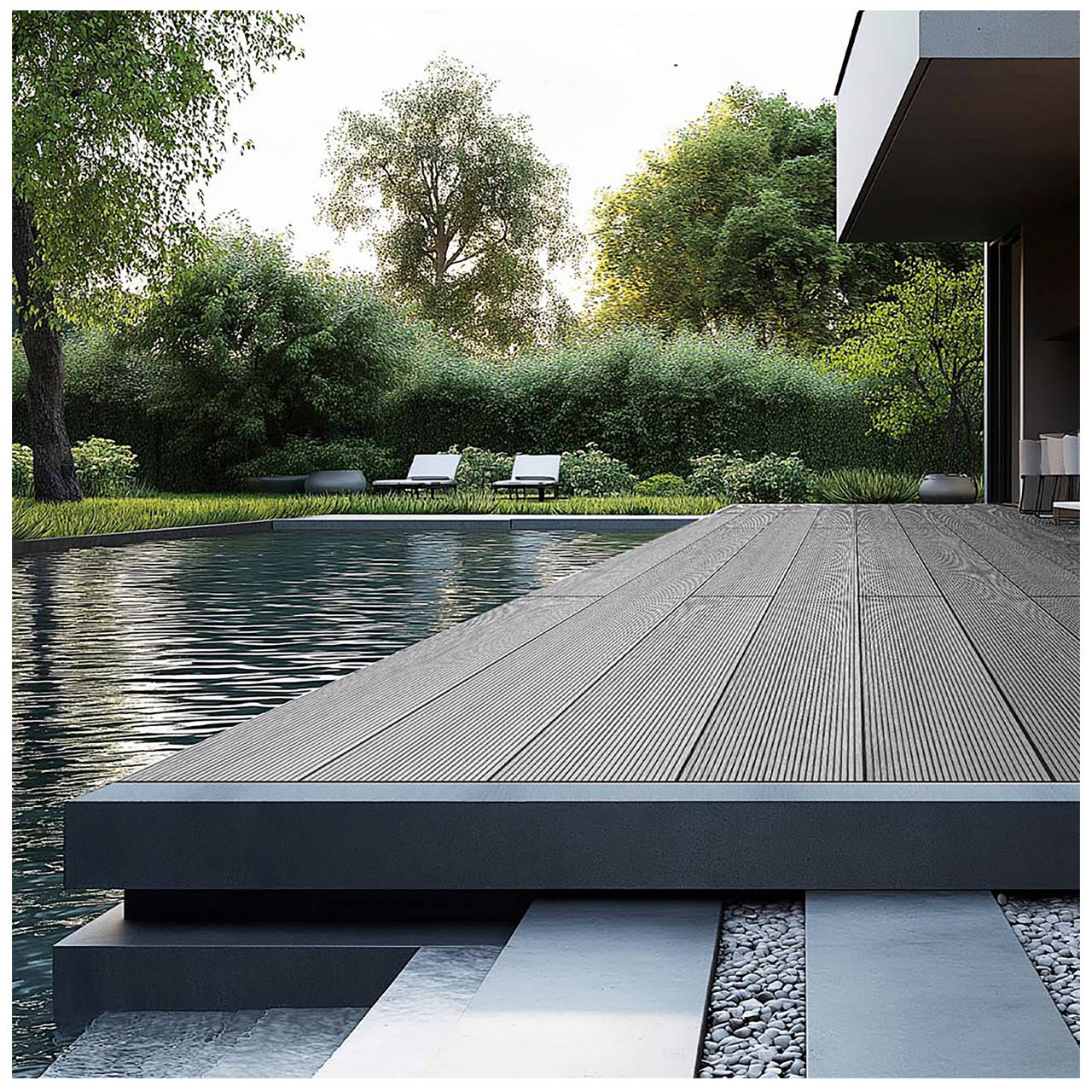 Terrassendielen SAMANA hellgrau 10m&sup2; image number 4